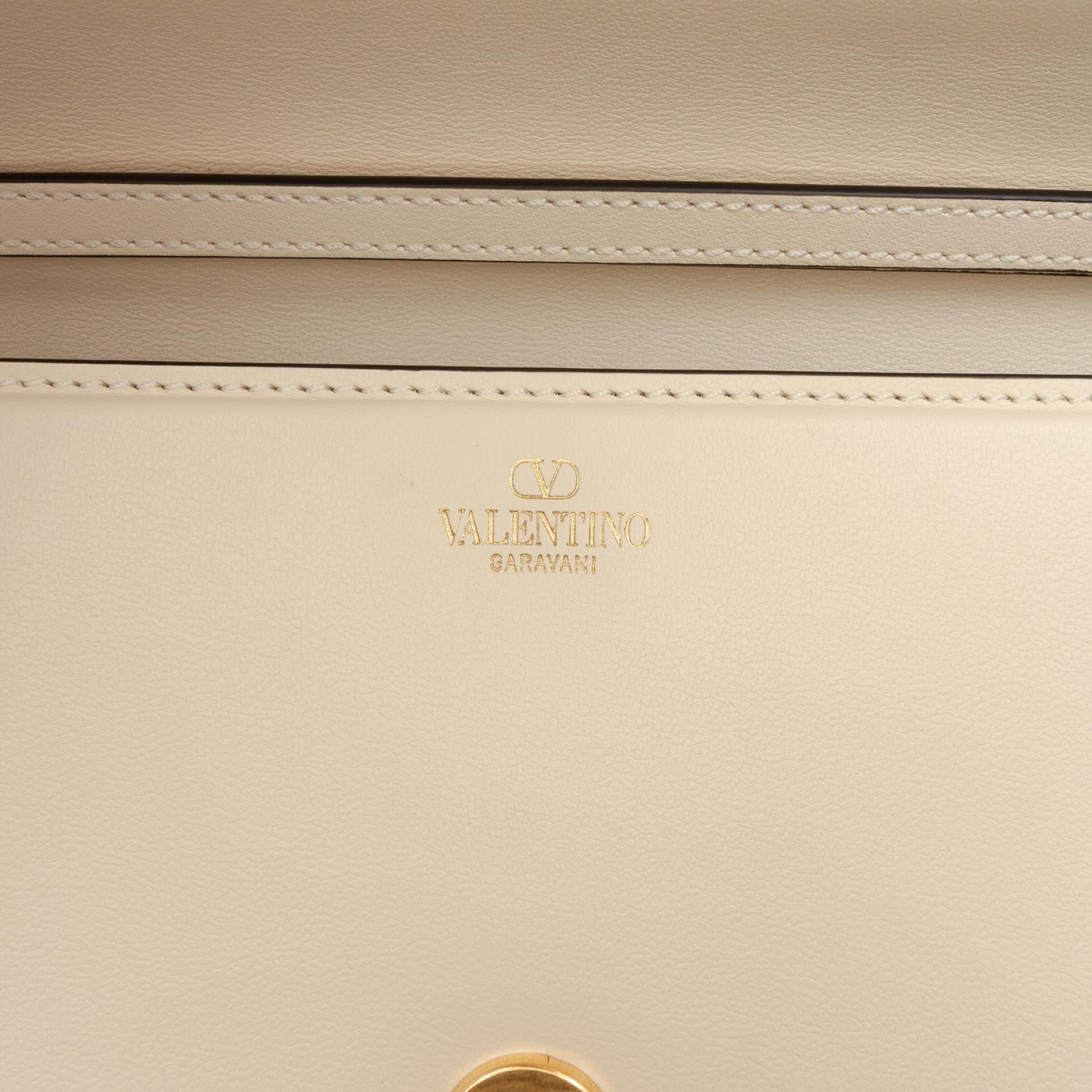 Valentino Medium Calfskin VLogo Loco Satchel