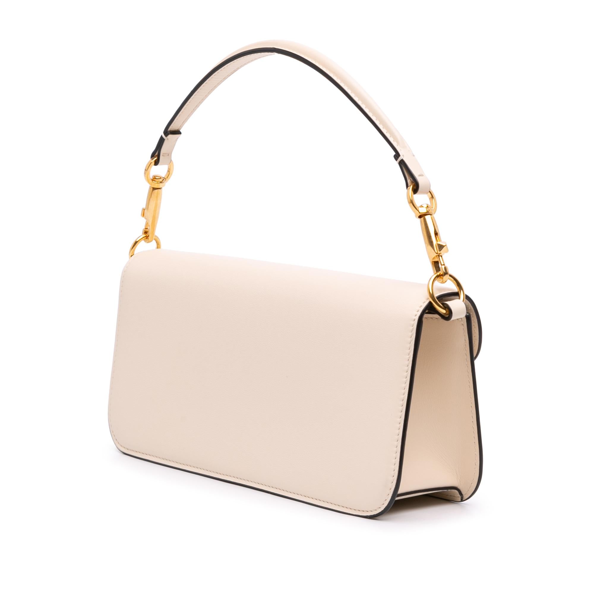 Valentino Medium Calfskin VLogo Loco Satchel