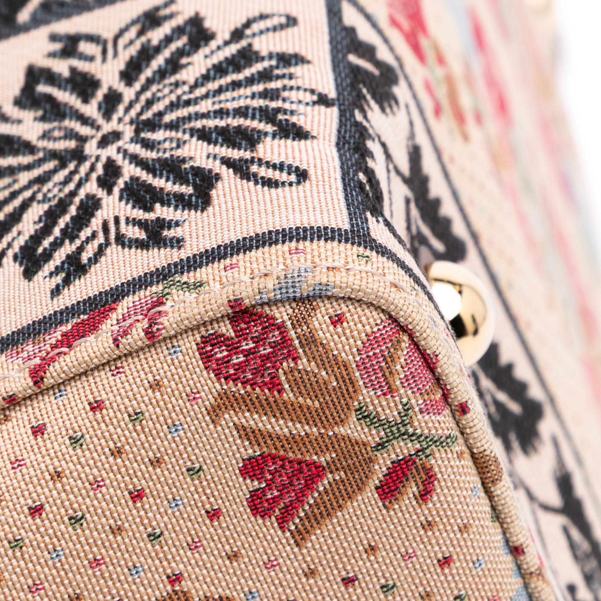 Valentino Medium Canvas Antibes Shopping Bag