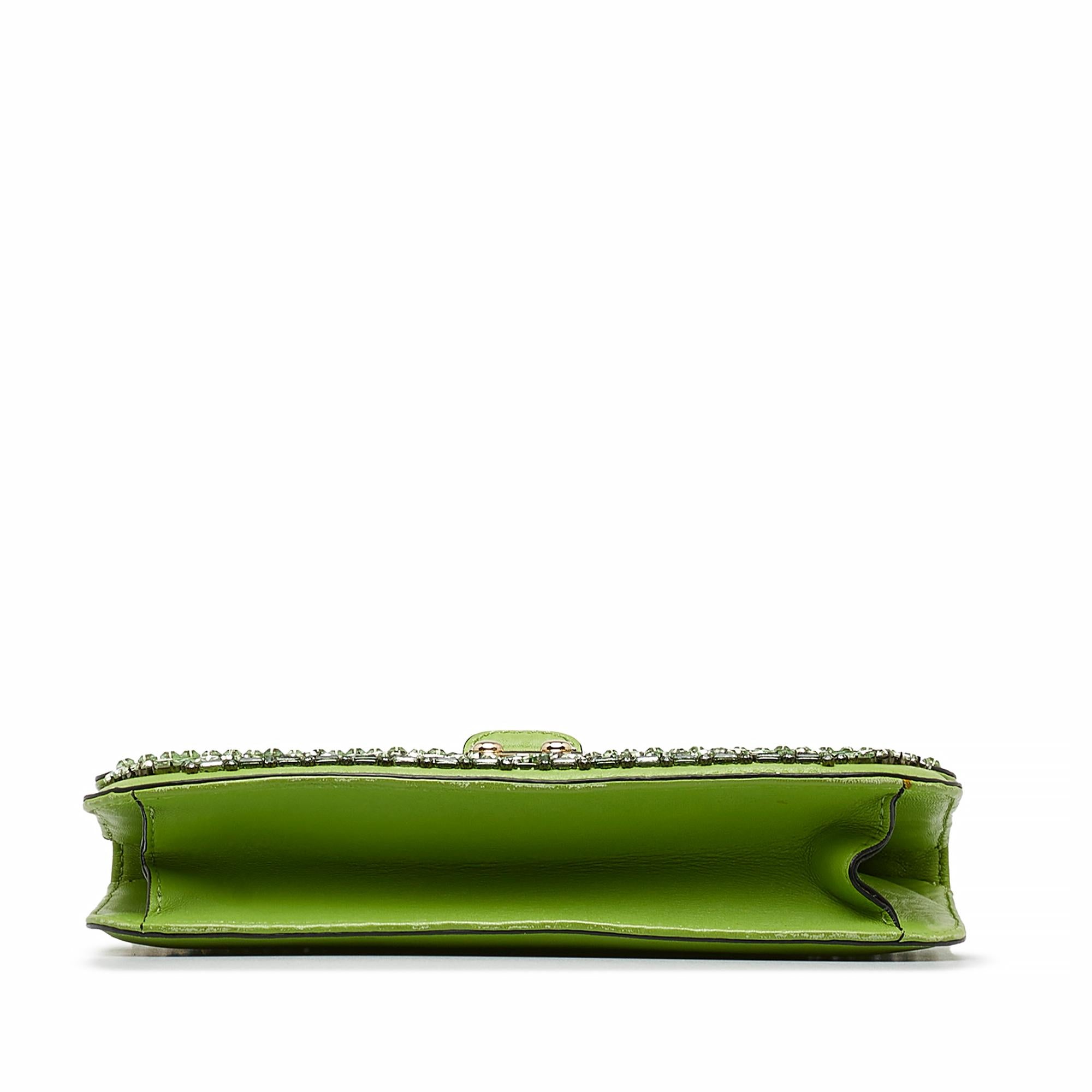 Valentino Medium Crystal Embellished Glam Lock Crossbody (SHG-yANQEI)