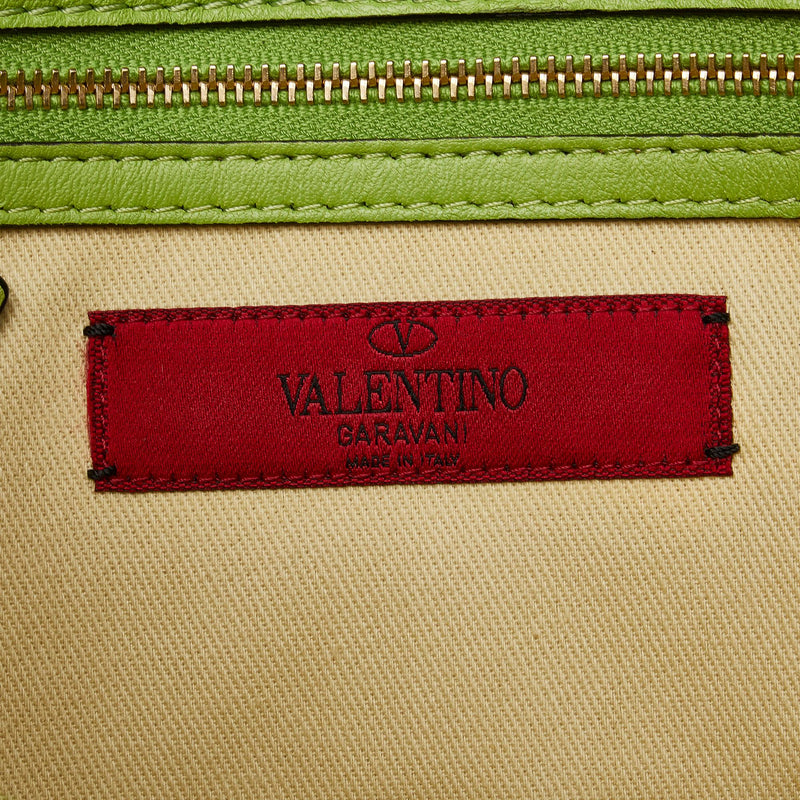 Valentino Medium Crystal Embellished Glam Lock Crossbody (SHG-yANQEI)