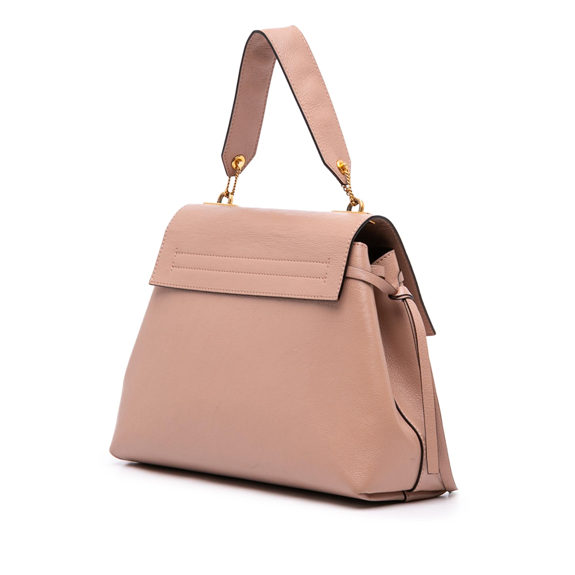 Valentino Medium Grained Calfskin VRing Top Handle Bag