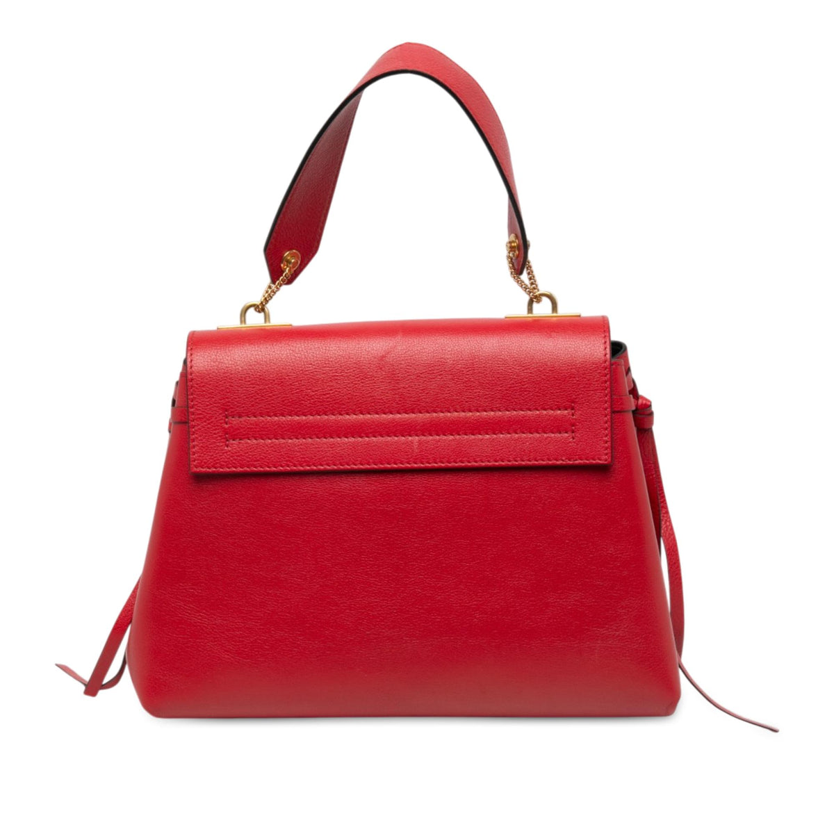 Valentino Medium Grained Calfskin VRing Top Handle Bag