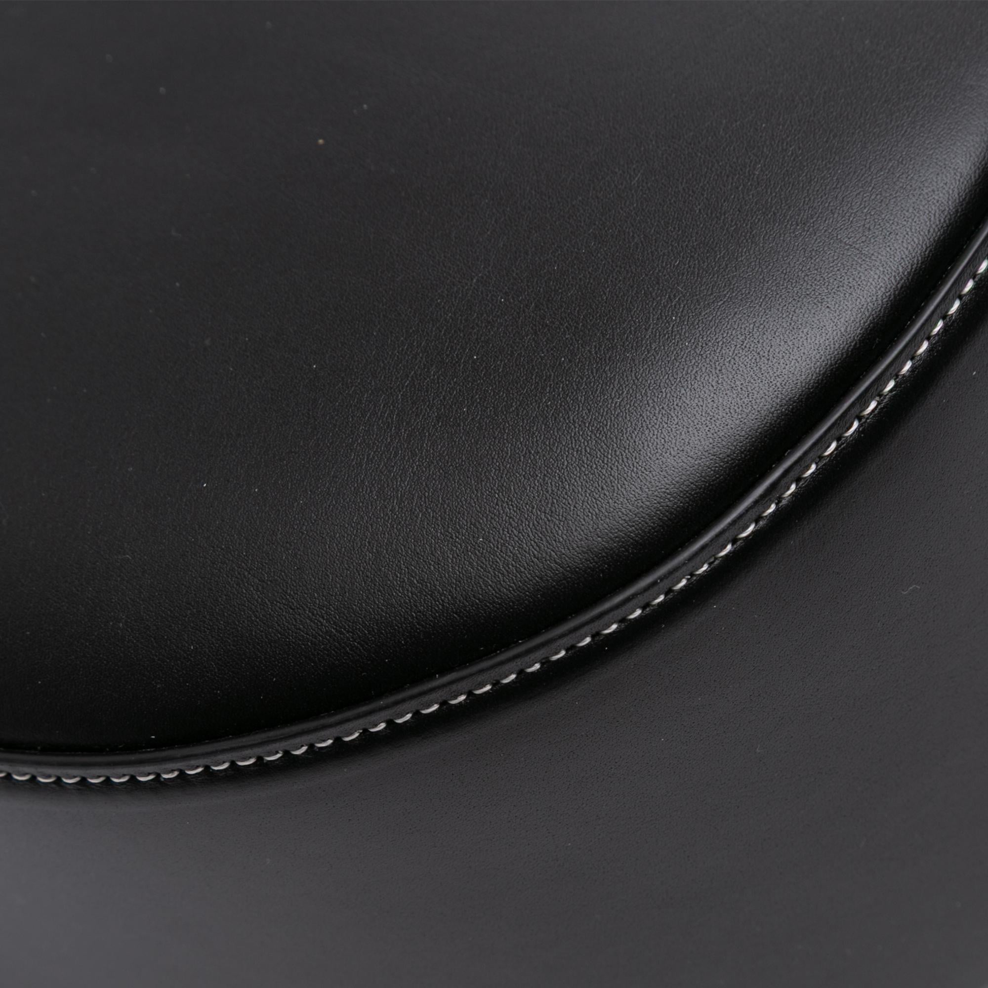 Valentino Medium Leather Ohval Flap Bag