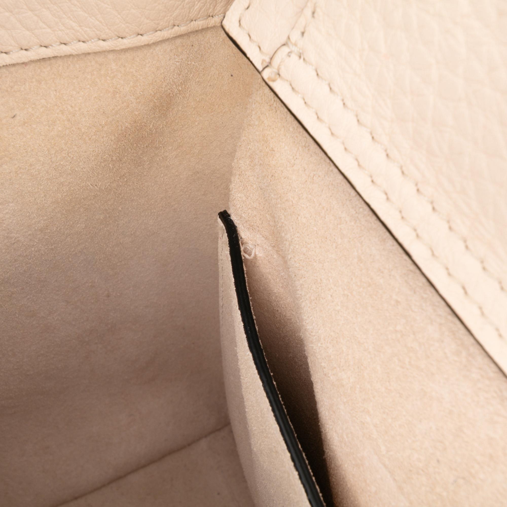Valentino Medium Leather One Stud Top Handle Bag