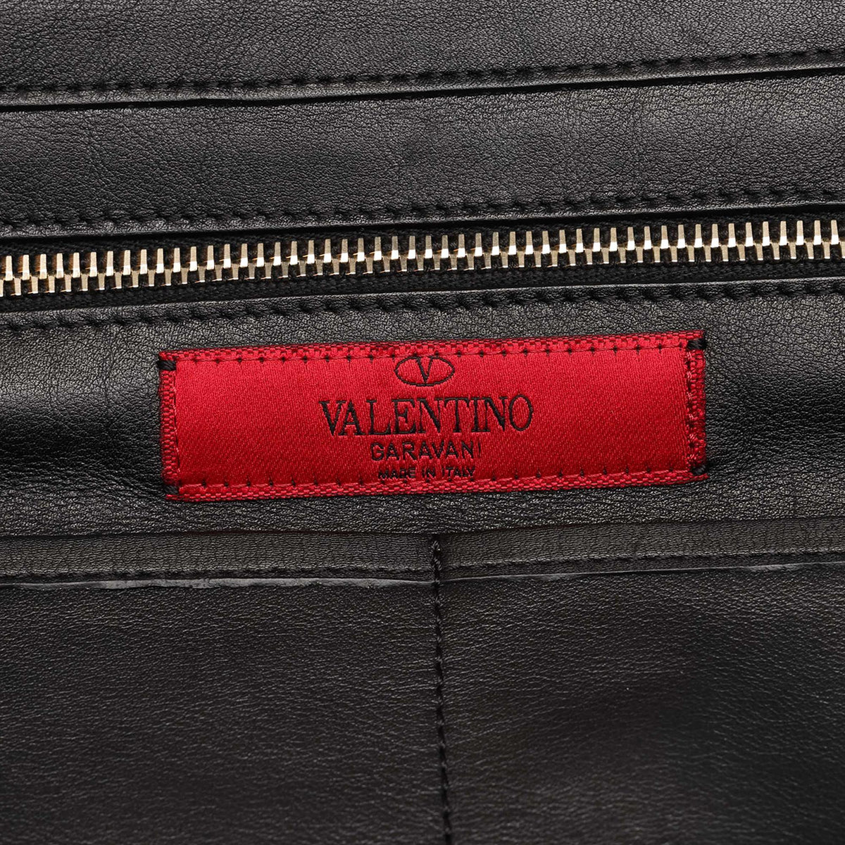 Valentino Medium Leather Rockstud Trapeze Satchel