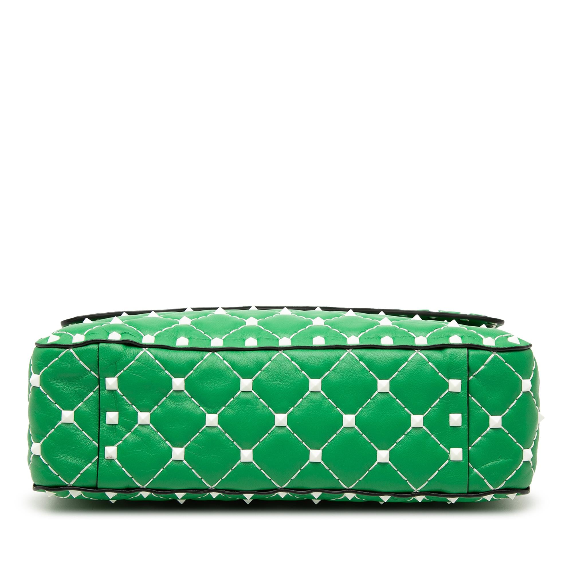 Valentino Medium Nappa Rockstud Spike Satchel