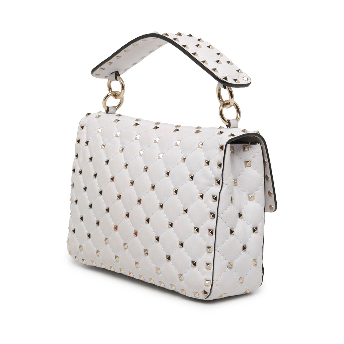 Valentino Medium Nappa Rockstud Spike Satchel