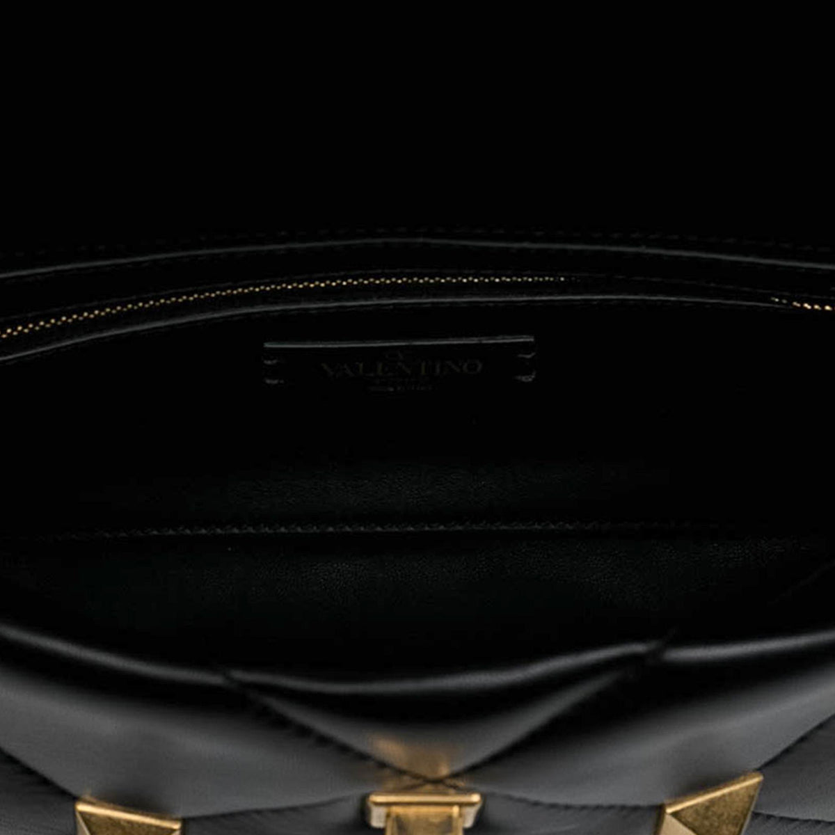 Valentino Medium Nappa Roman Stud Satchel