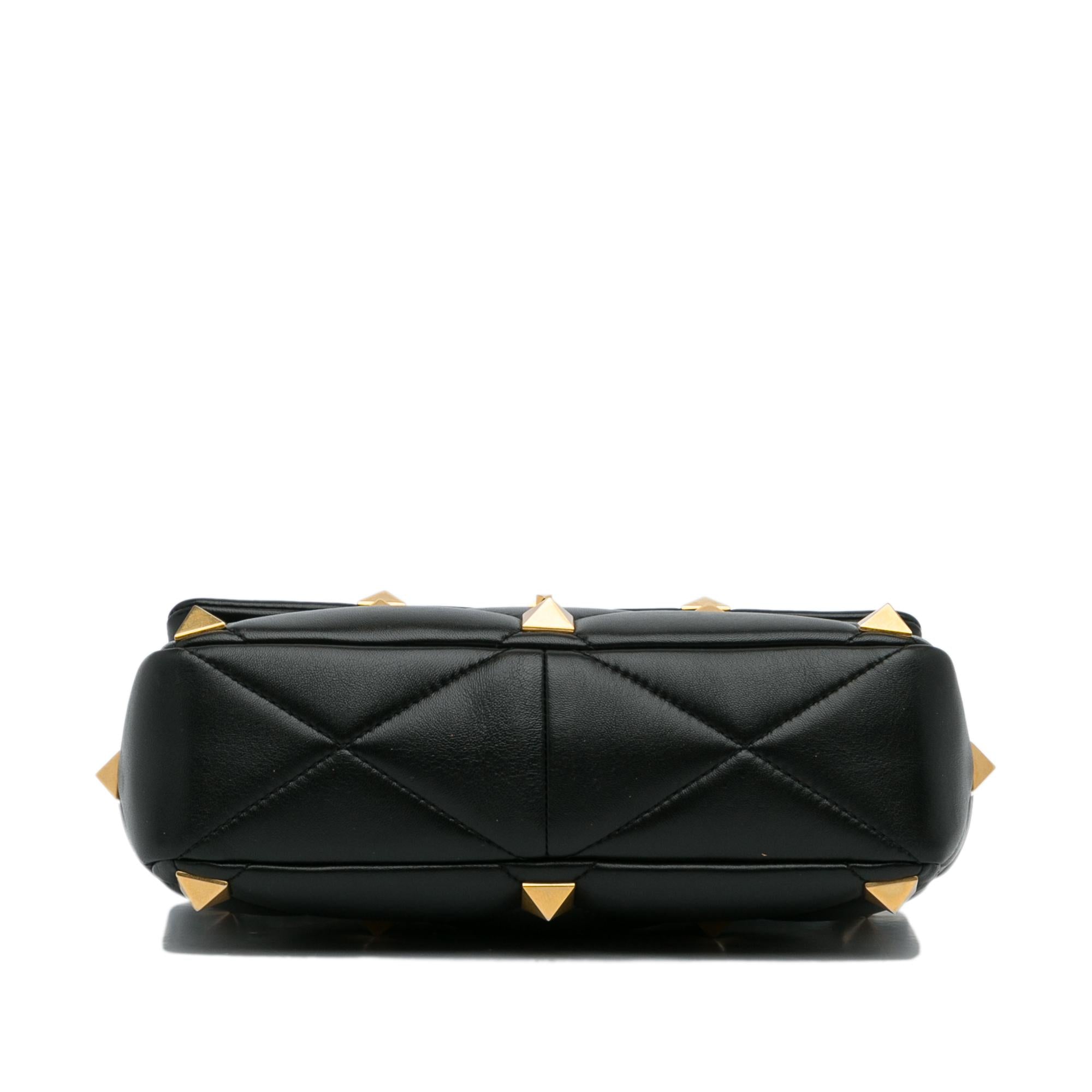 Valentino Medium Roman Stud Satchel (SHG-9j0xwi)