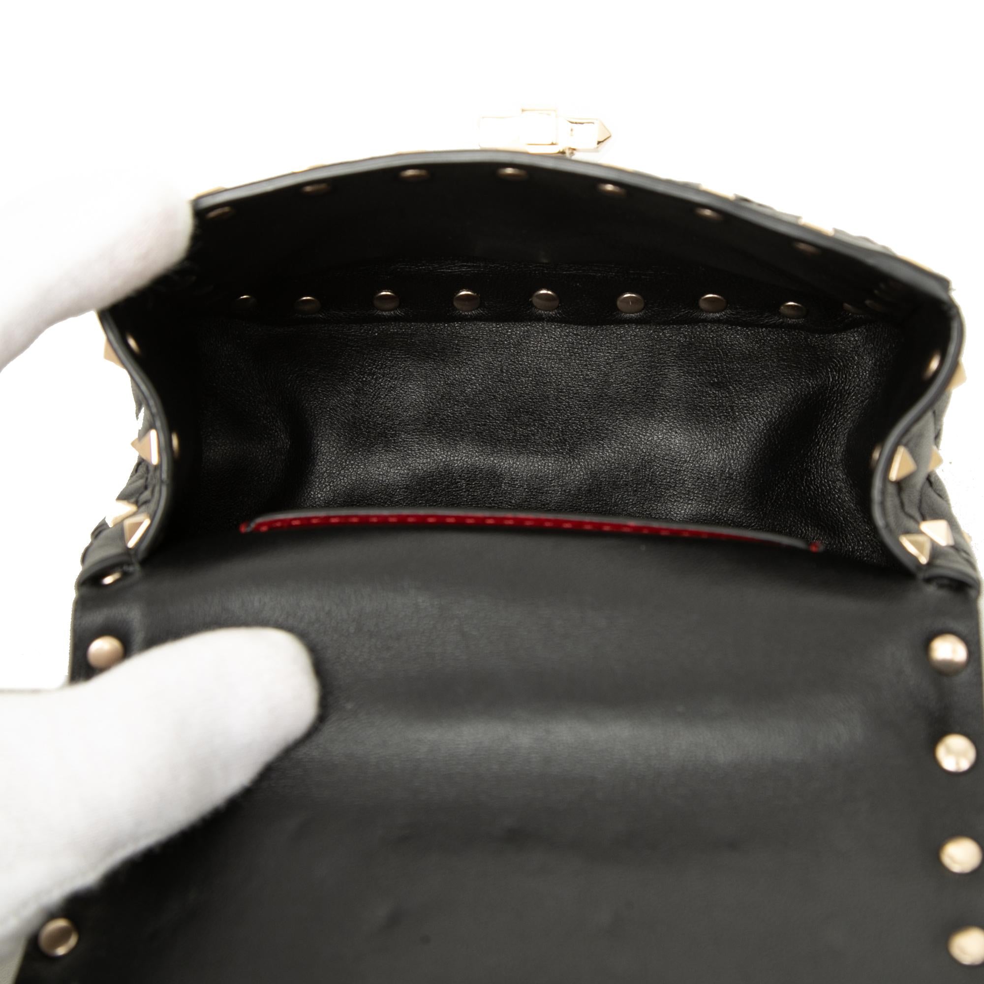 Valentino Micro Nappa Rockstud Spike Satchel