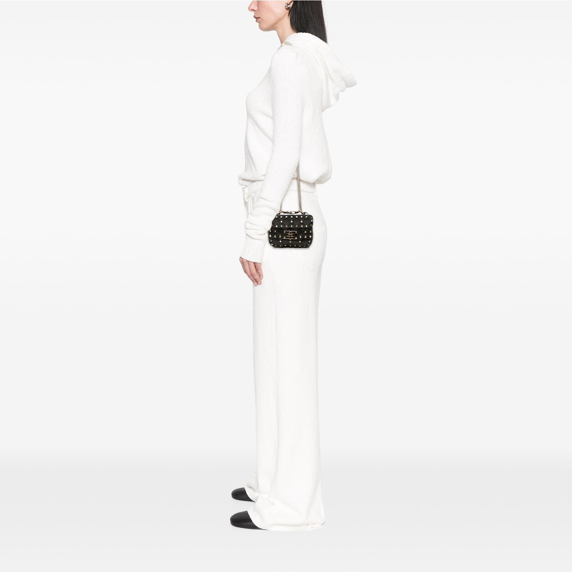 Valentino Micro Nappa Rockstud Spike Satchel