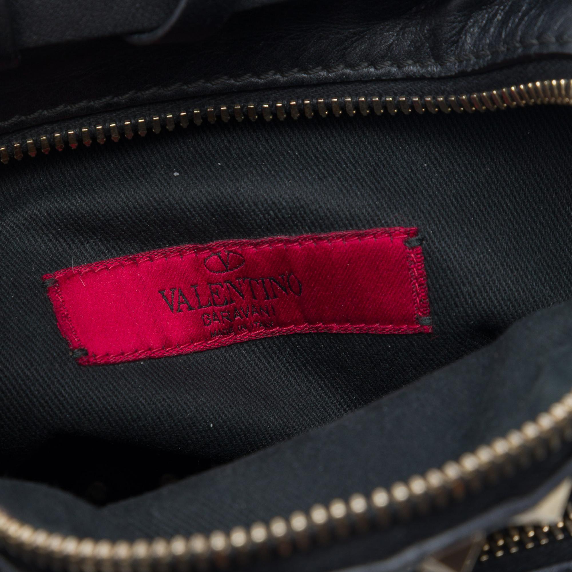 Valentino Mini Leather Rockstud Backpack