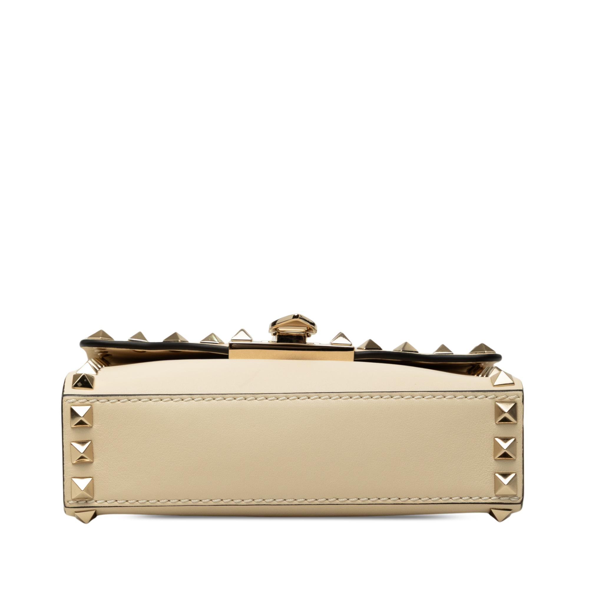Valentino Mini Leather Rockstud Flap Crossbody
