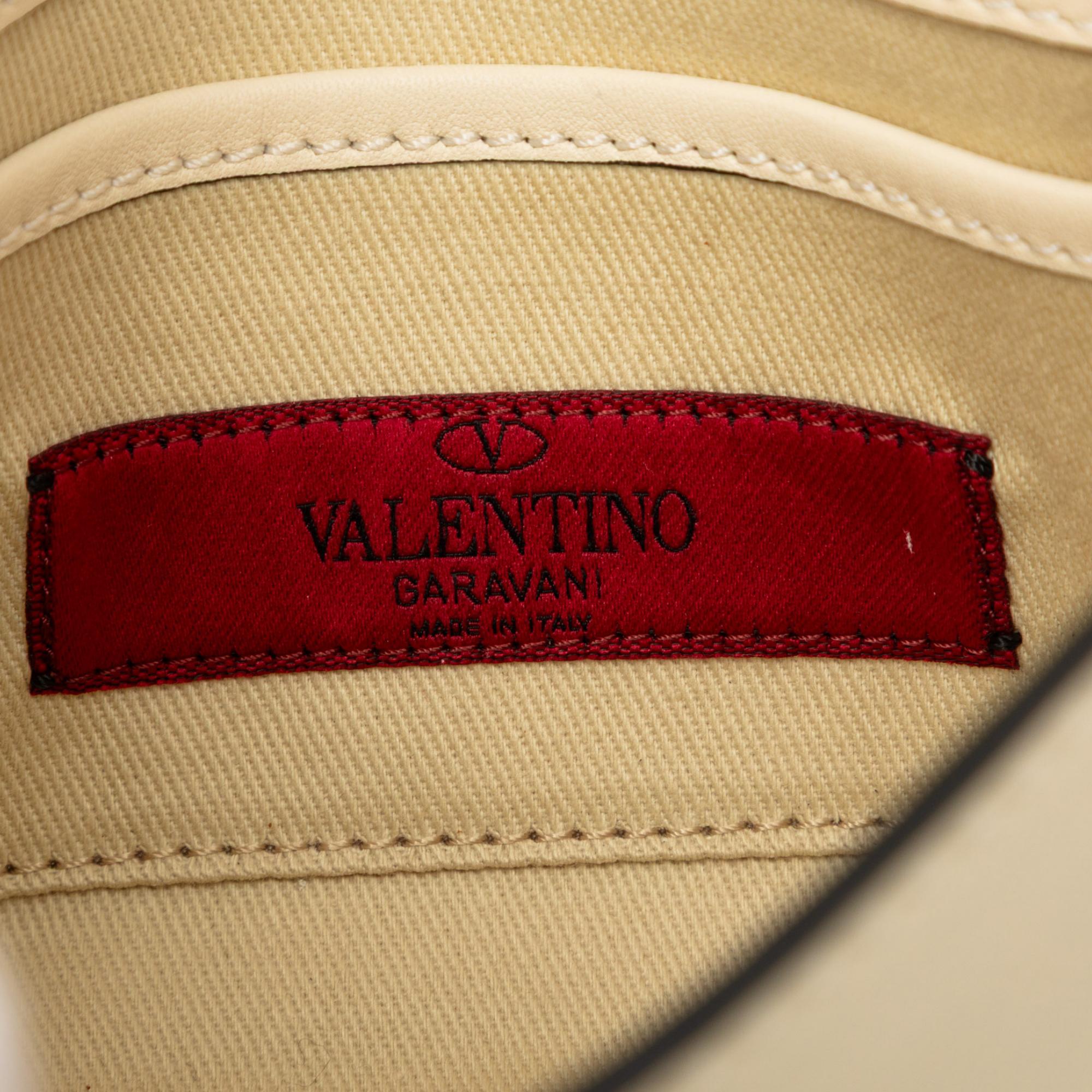 Valentino Mini Leather Rockstud Flap Crossbody