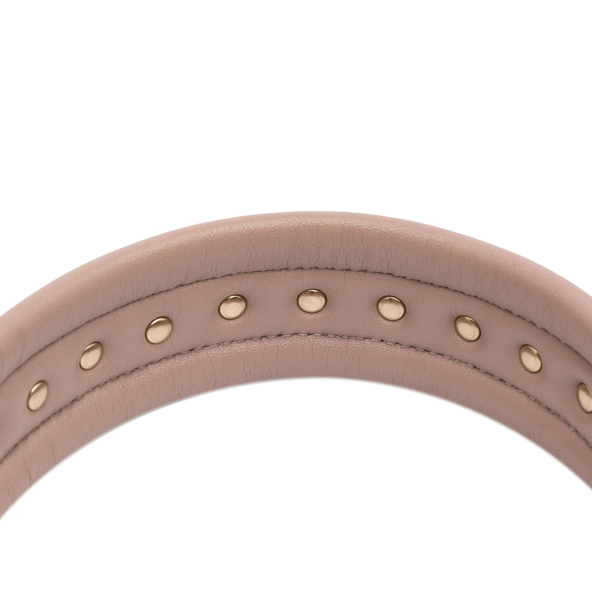 Valentino Mini Nappa Candystud Top Handle Bag