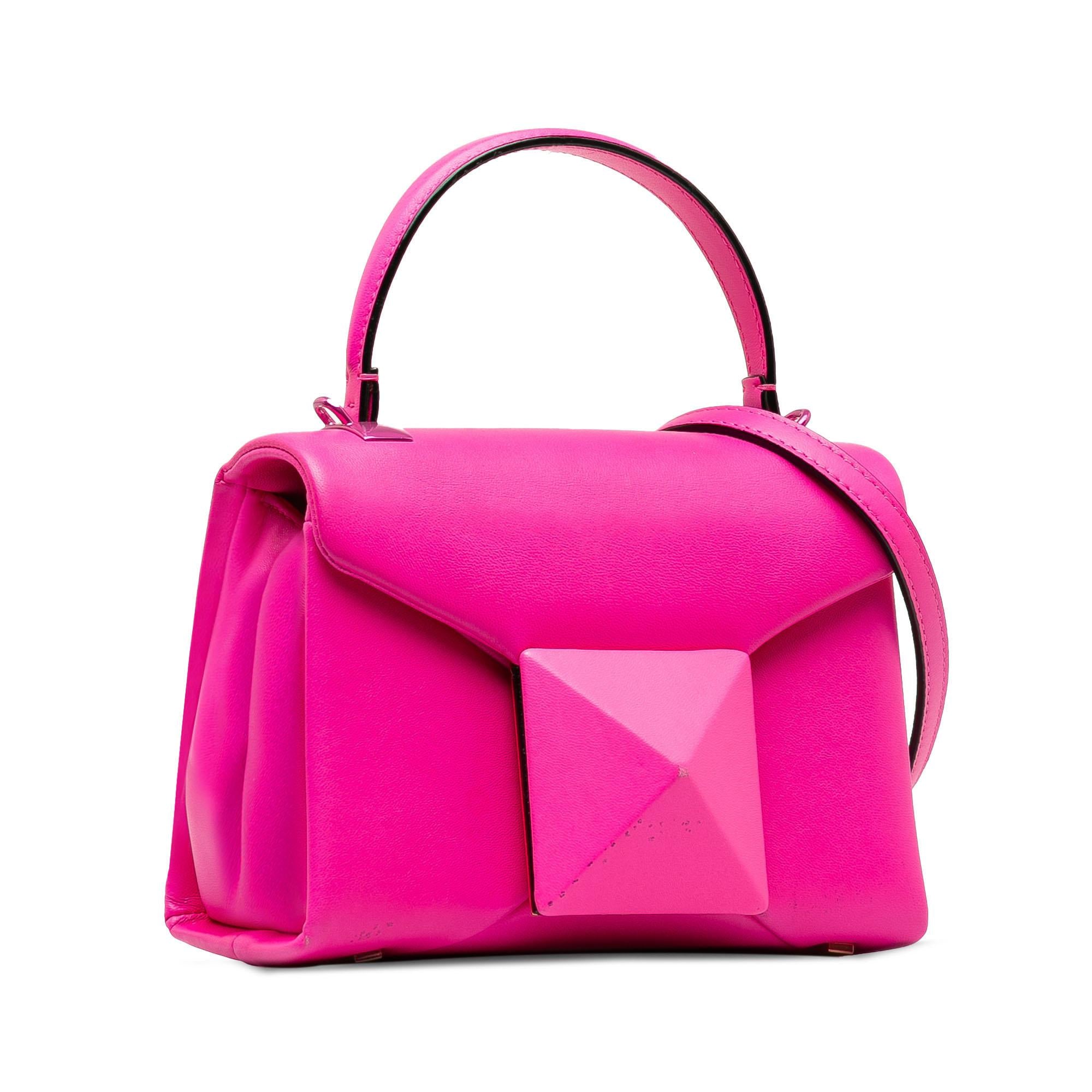 Valentino Mini One Stud Satchel (SHG-rtME3w)