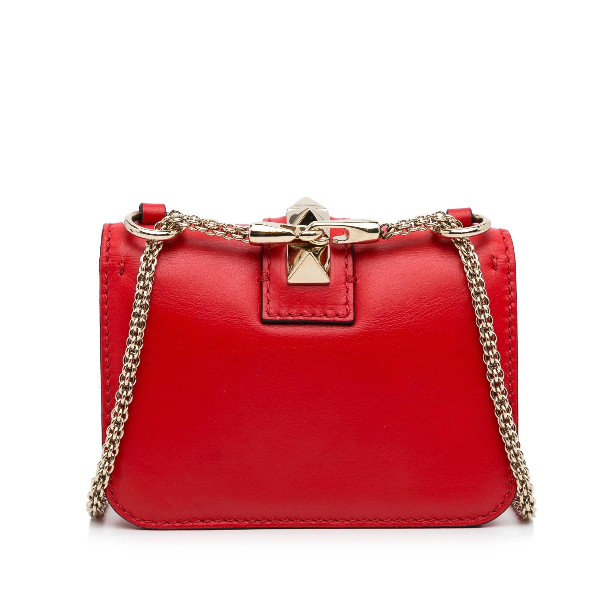 Valentino Mini Rockstud Glam Lock Crossbody (SHG-kD5REc)