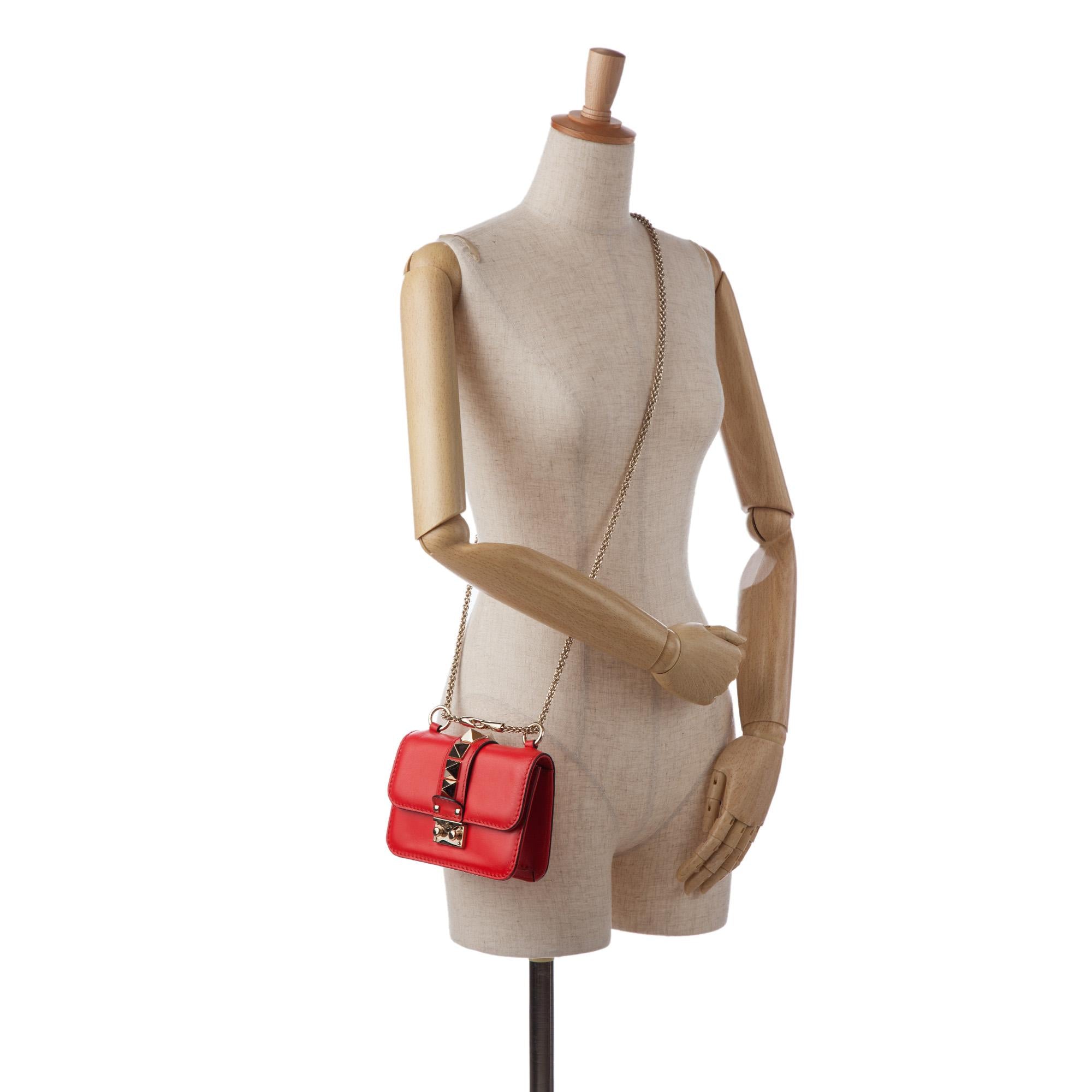 Valentino Mini Rockstud Glam Lock Crossbody (SHG-kD5REc)