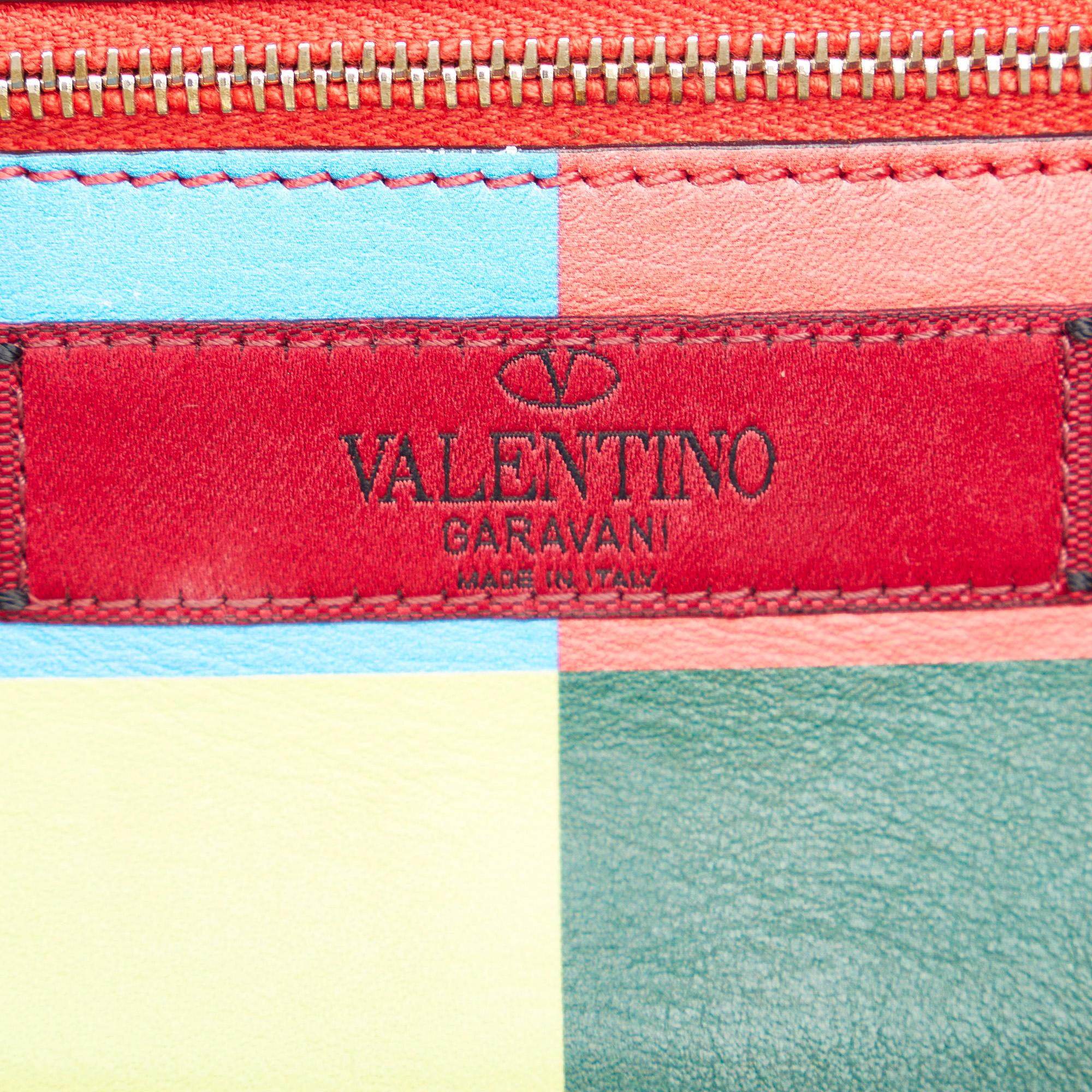 Valentino Mini Rockstud Rainbow Satchel (SHG-nmwp6g)
