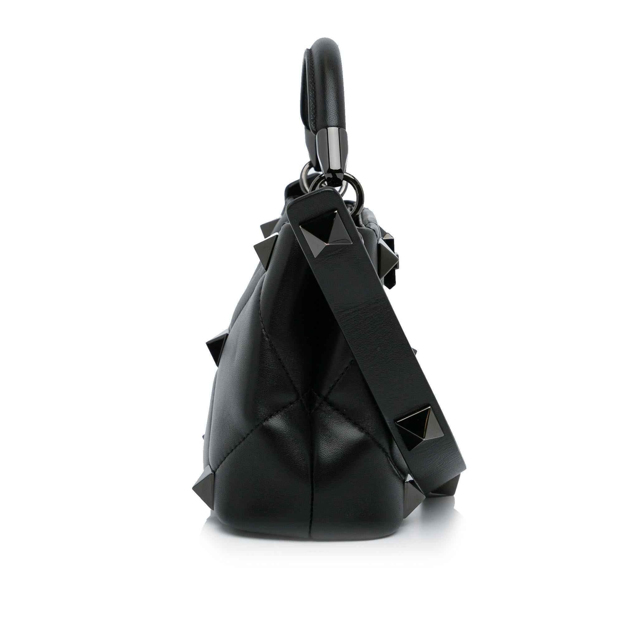 Valentino Mini Roman Stud Satchel (SHG-lgXVqX)