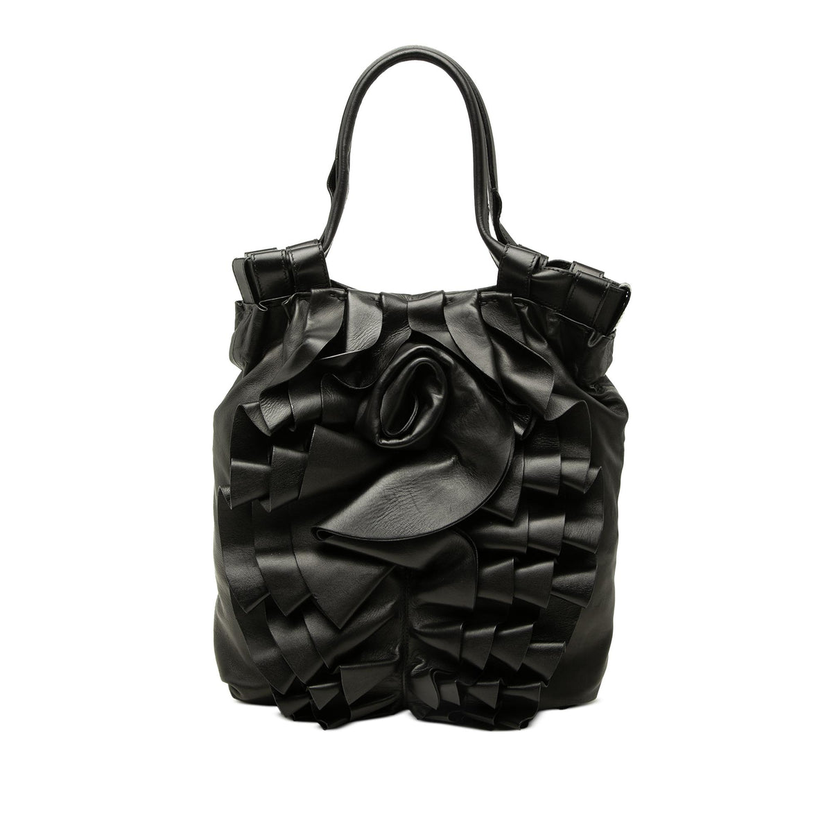 Valentino Nappa Petale Rose Tote