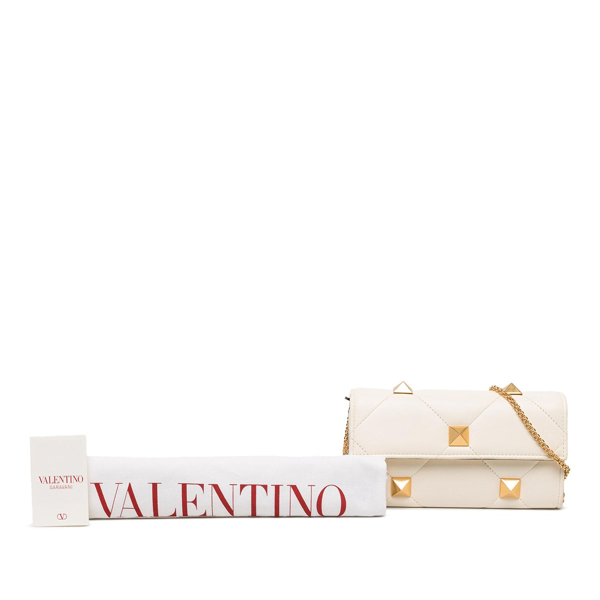 Valentino Nappa Roman Stud Wallet On Chain