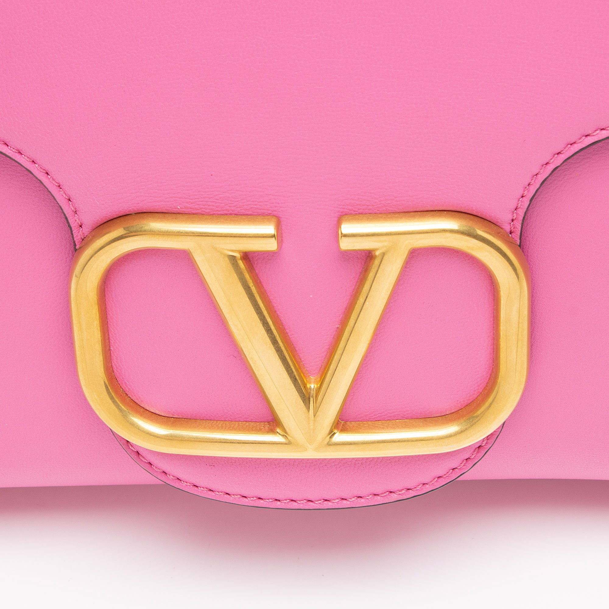 Valentino Nappa VLogo Stud Sign Shoulder Bag