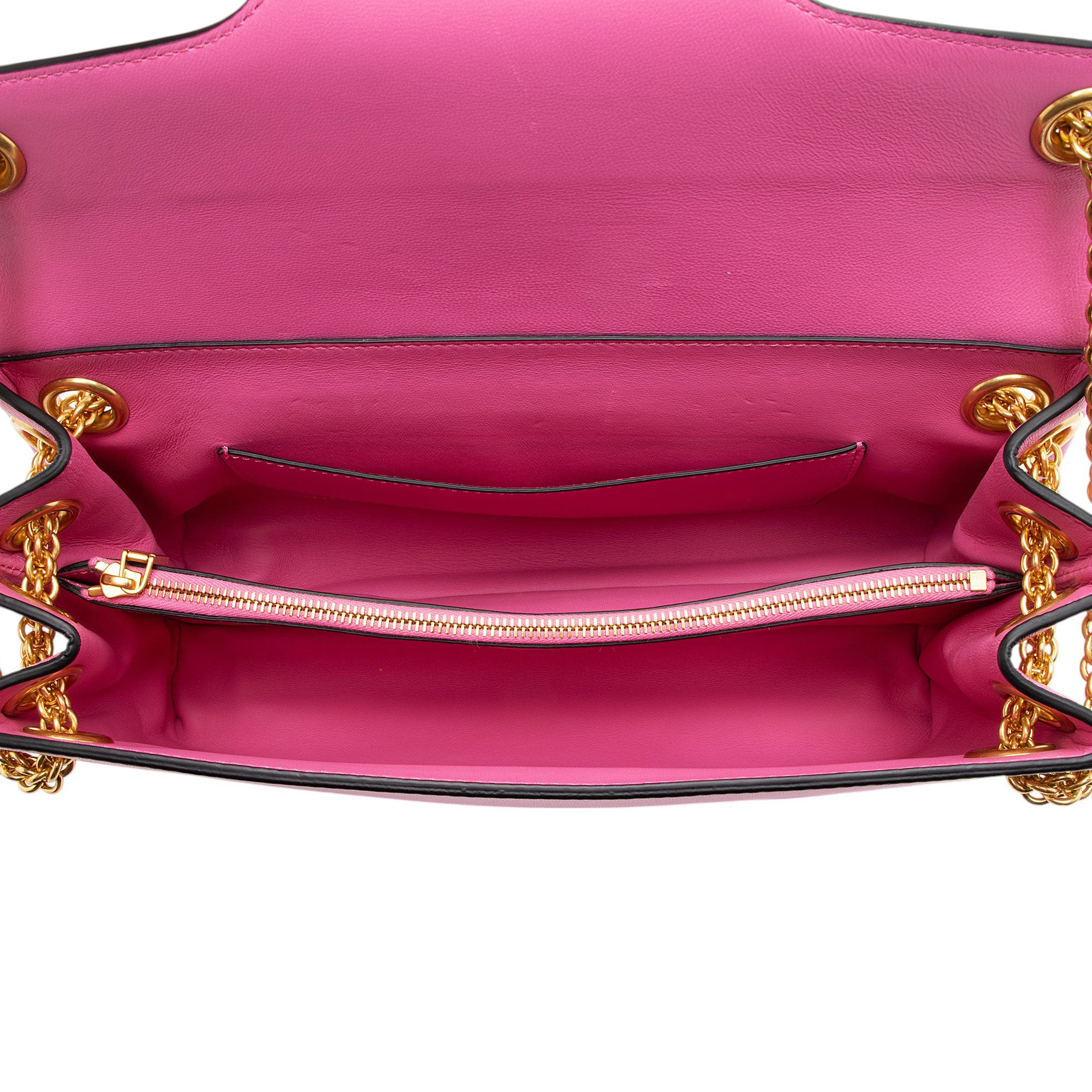 Valentino Nappa VLogo Stud Sign Shoulder Bag