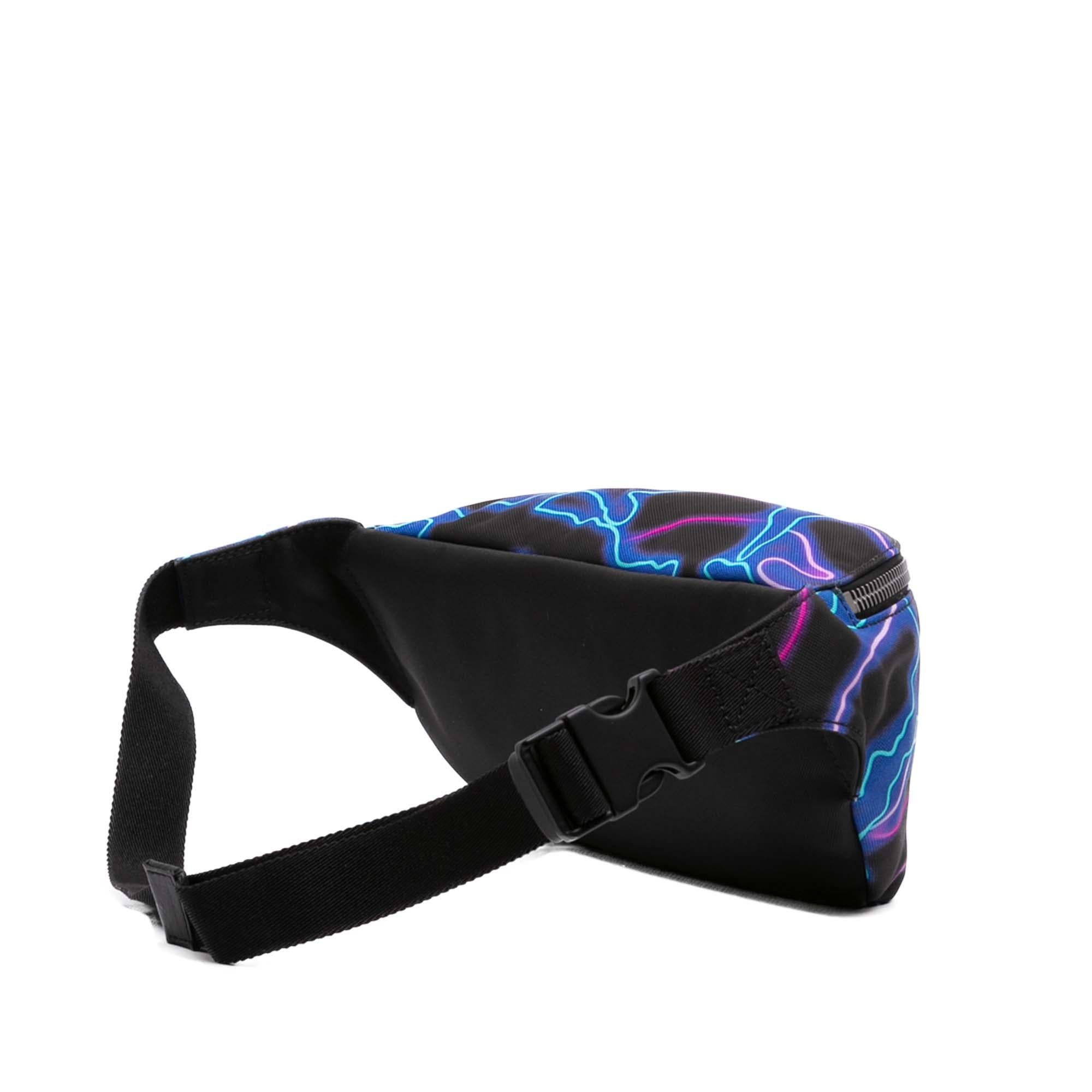 Valentino Nylon VLTN Neon Camouflage Print Belt Bag