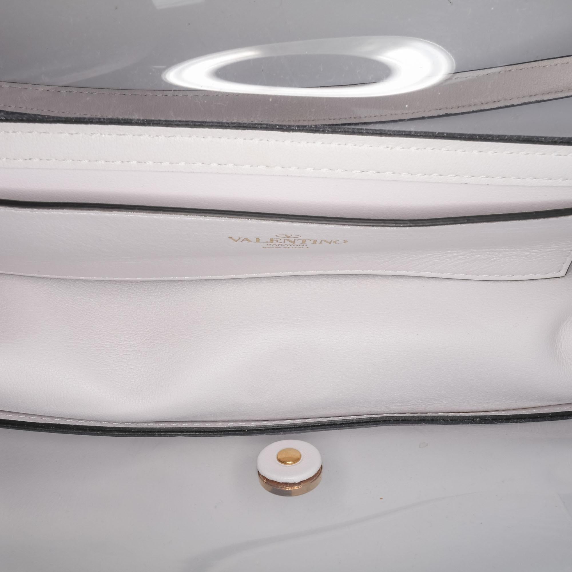 Valentino PVC VLogo Loco Satchel