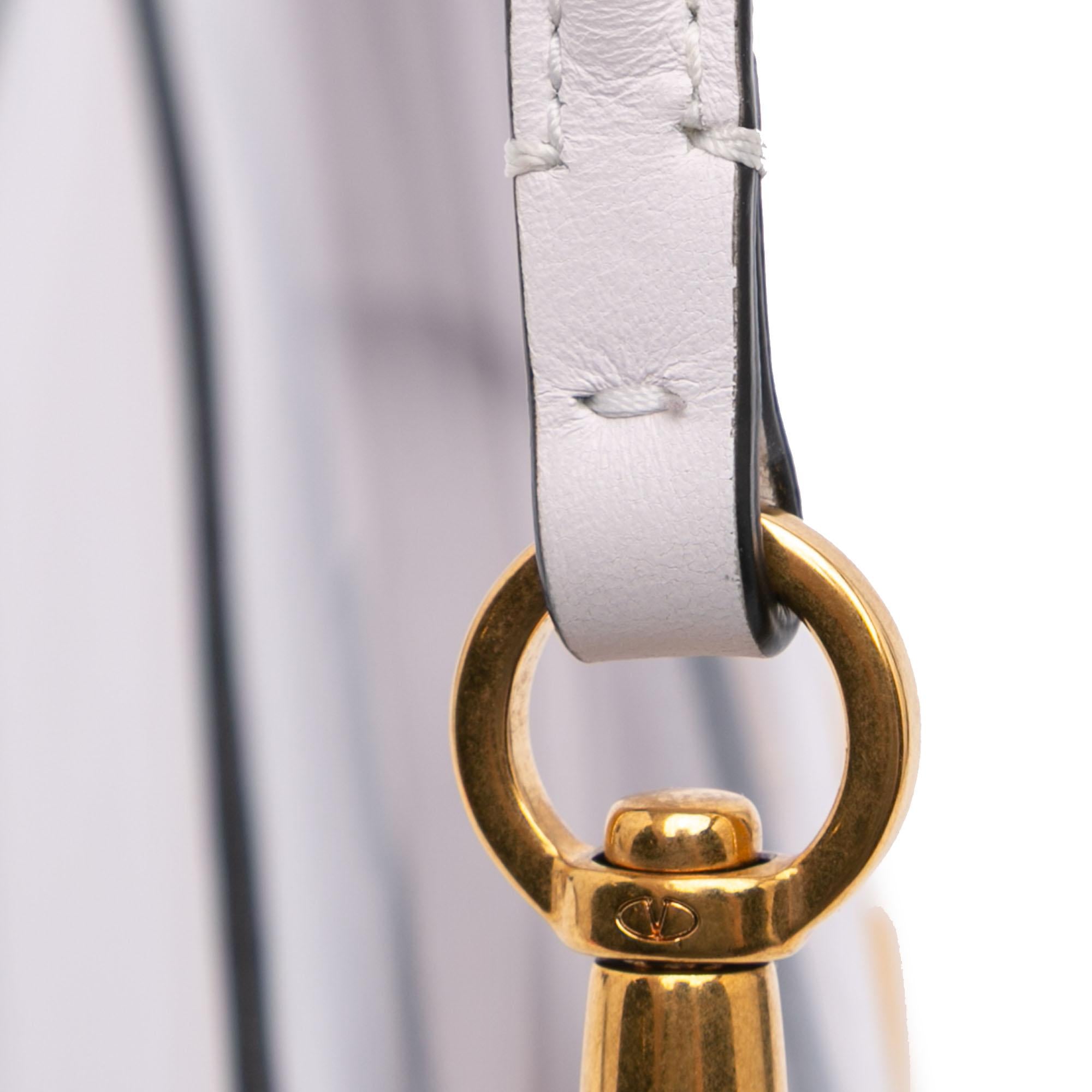 Valentino PVC VLogo Loco Satchel