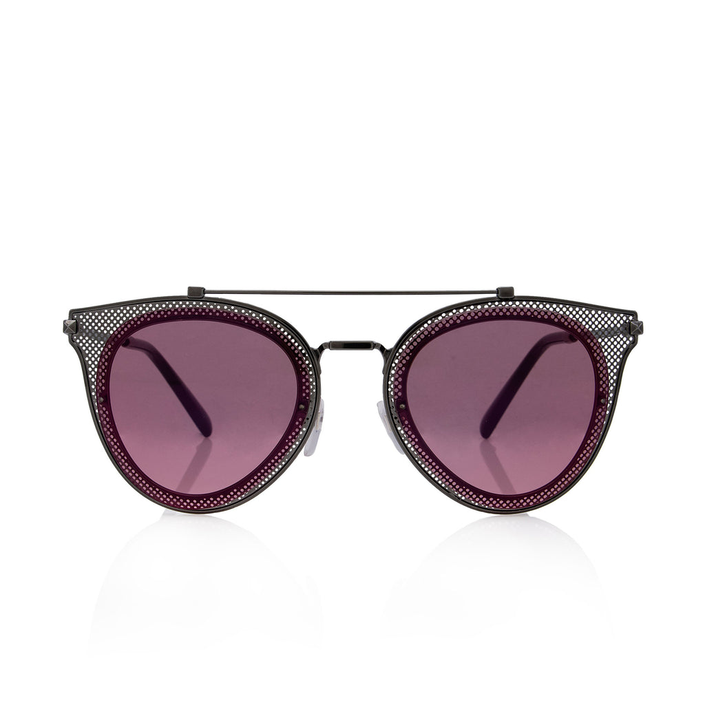 Valentino Aviator Cat Eye Sunglasses (SHF-jloxh3) LuxeDH