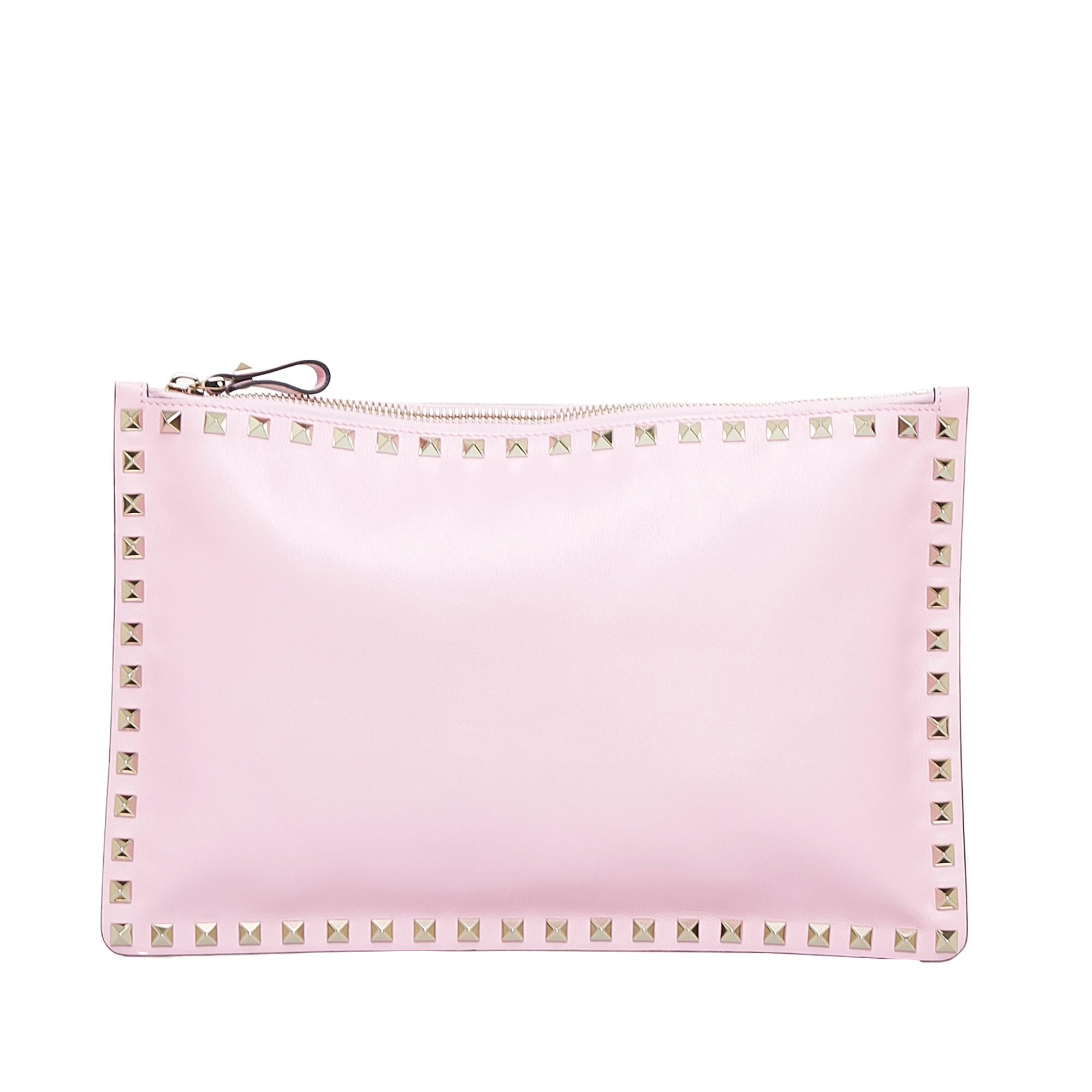 Valentino Rockstud Clutch Bag (SHG-JRNMRV)