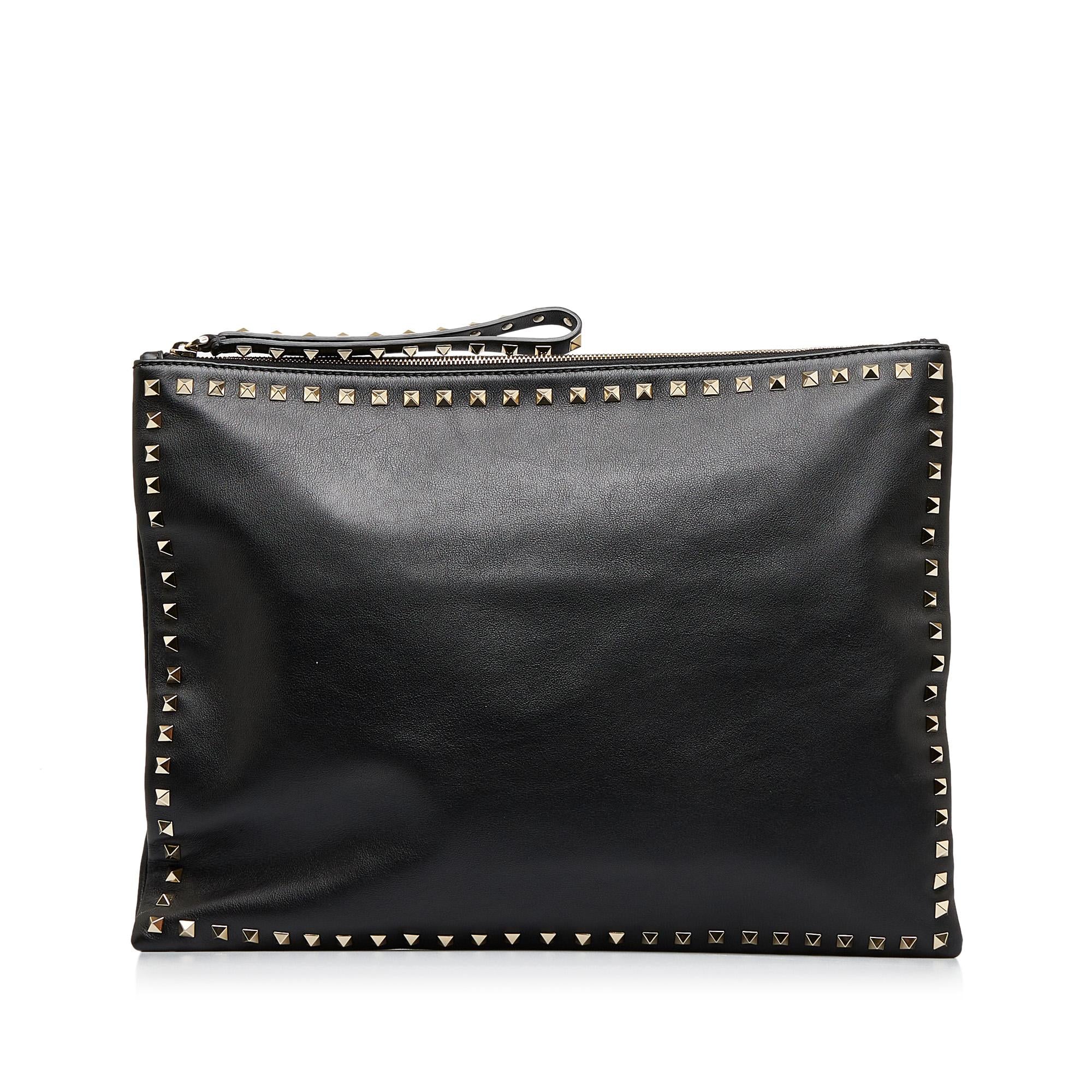 Valentino Rockstud Clutch Bag (SHG-D91Xa1)