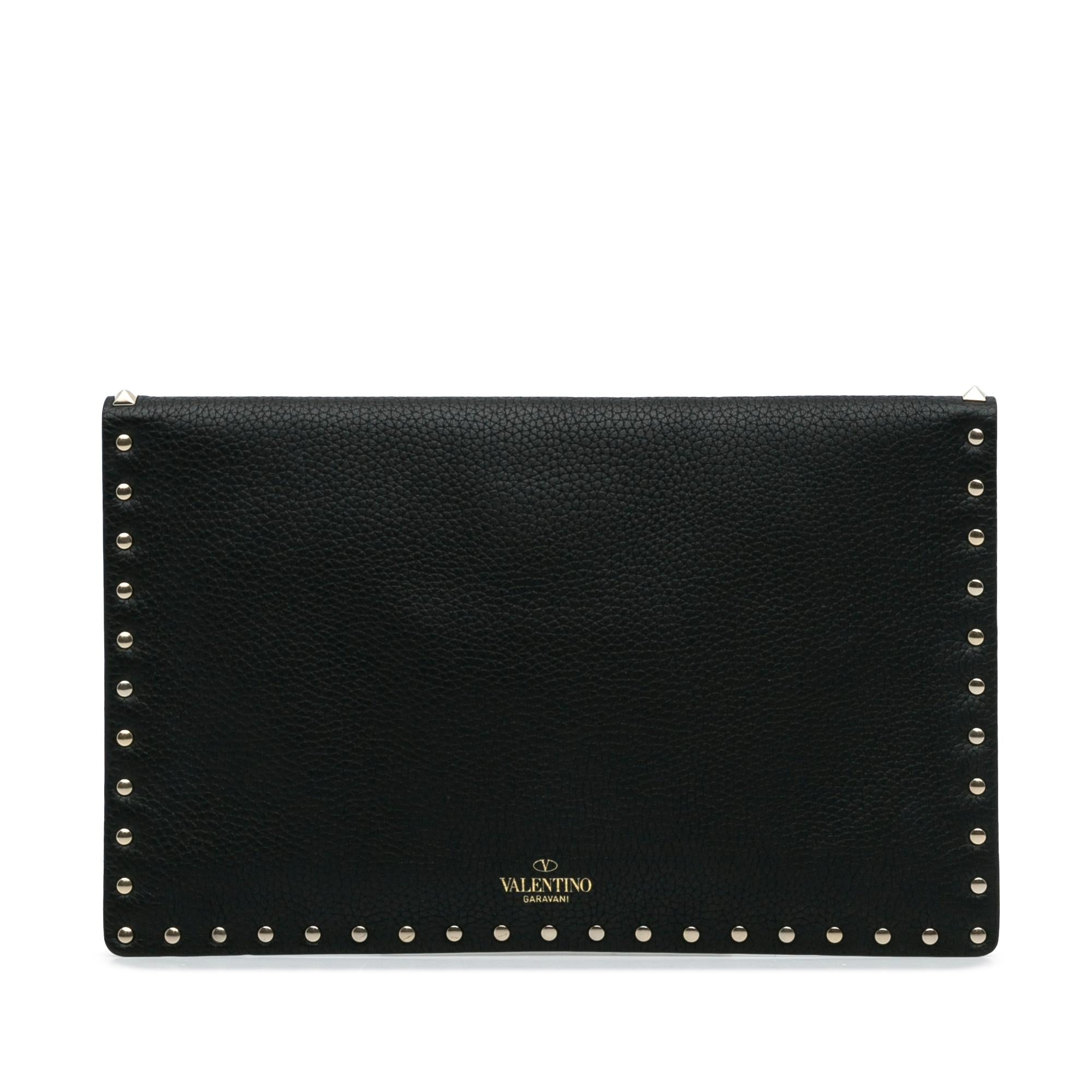 Valentino Rockstud Envelope Clutch (SHG-WRYlo8)