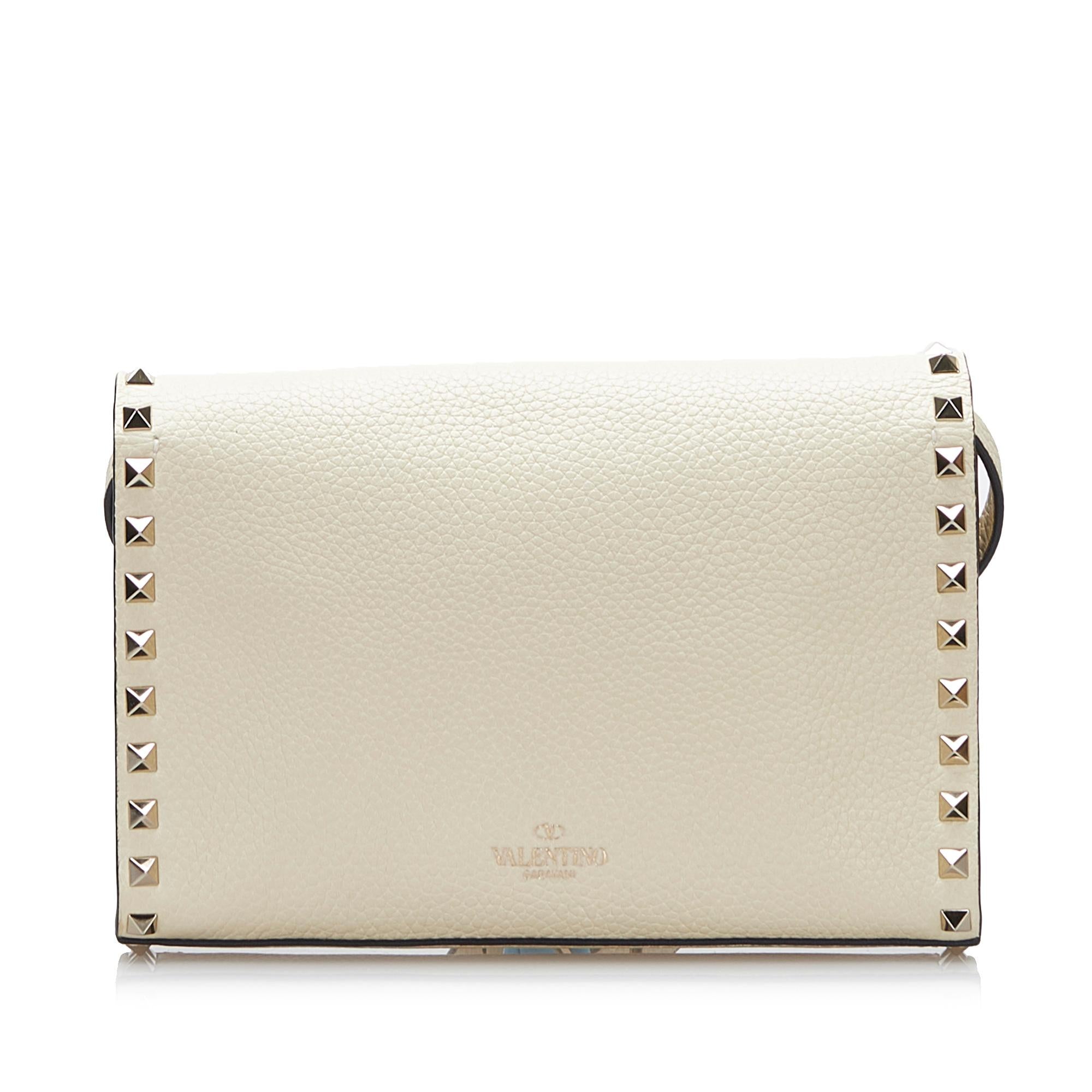 Valentino Rockstud Flap Crossbody Bag (SHG-Ni0PK2)