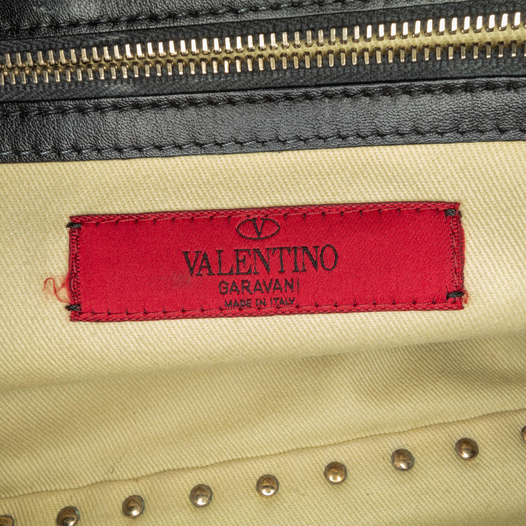 Valentino Rockstud Flap Satchel (SHG-783ZgD)
