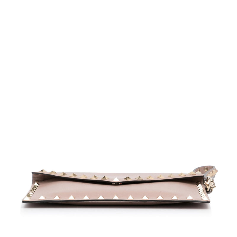 Valentino Rockstud Flat Envelope Clutch SHG H7XDm5 LuxeDH