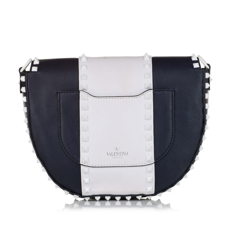 Valentino Rockstud Free Leather Crossbody Bag (SHG-35102)
