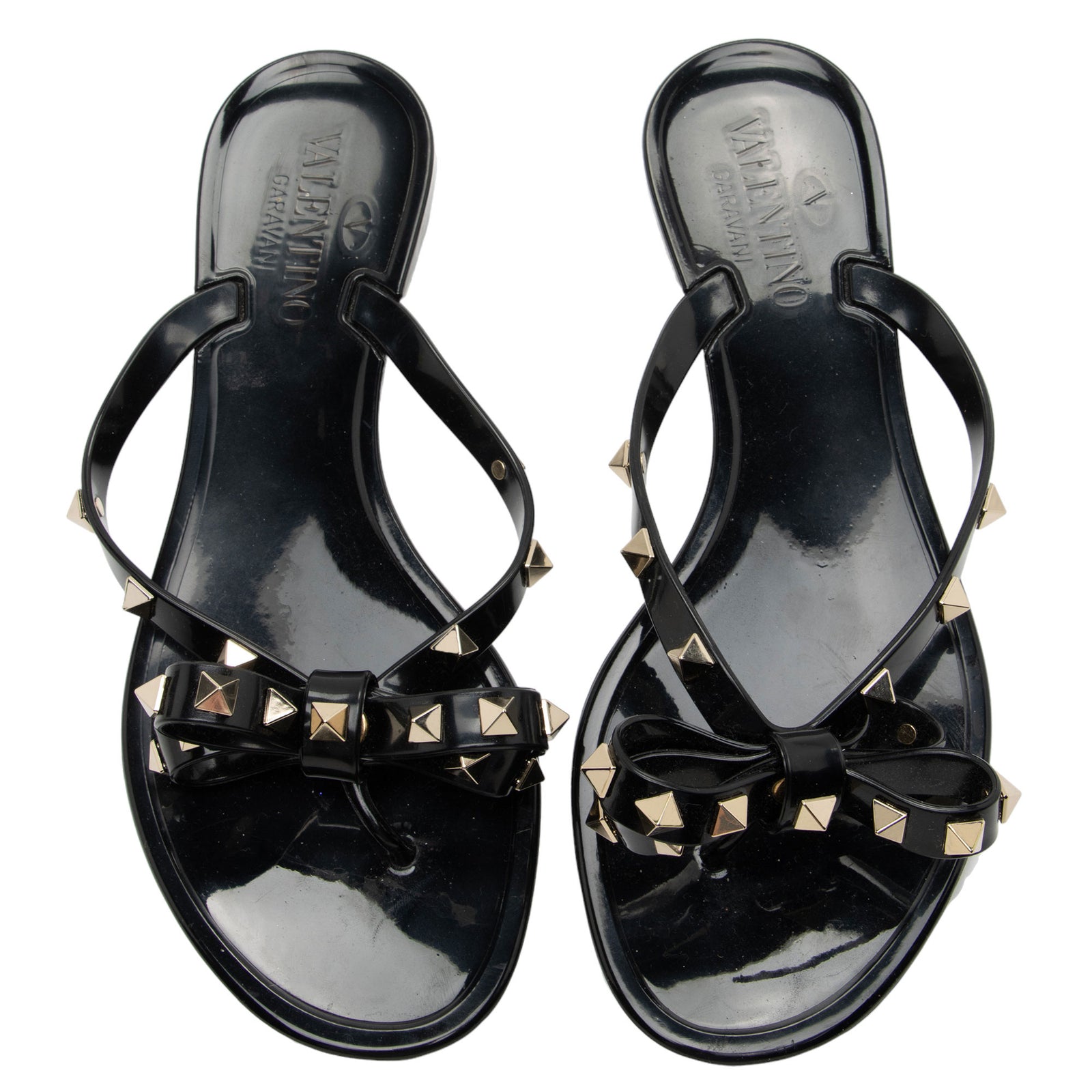 Valentino plastic sandals sales