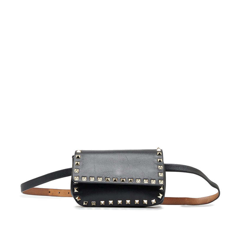 Valentino Rockstud Leather Belt Bag (SHG-kfxB3x)