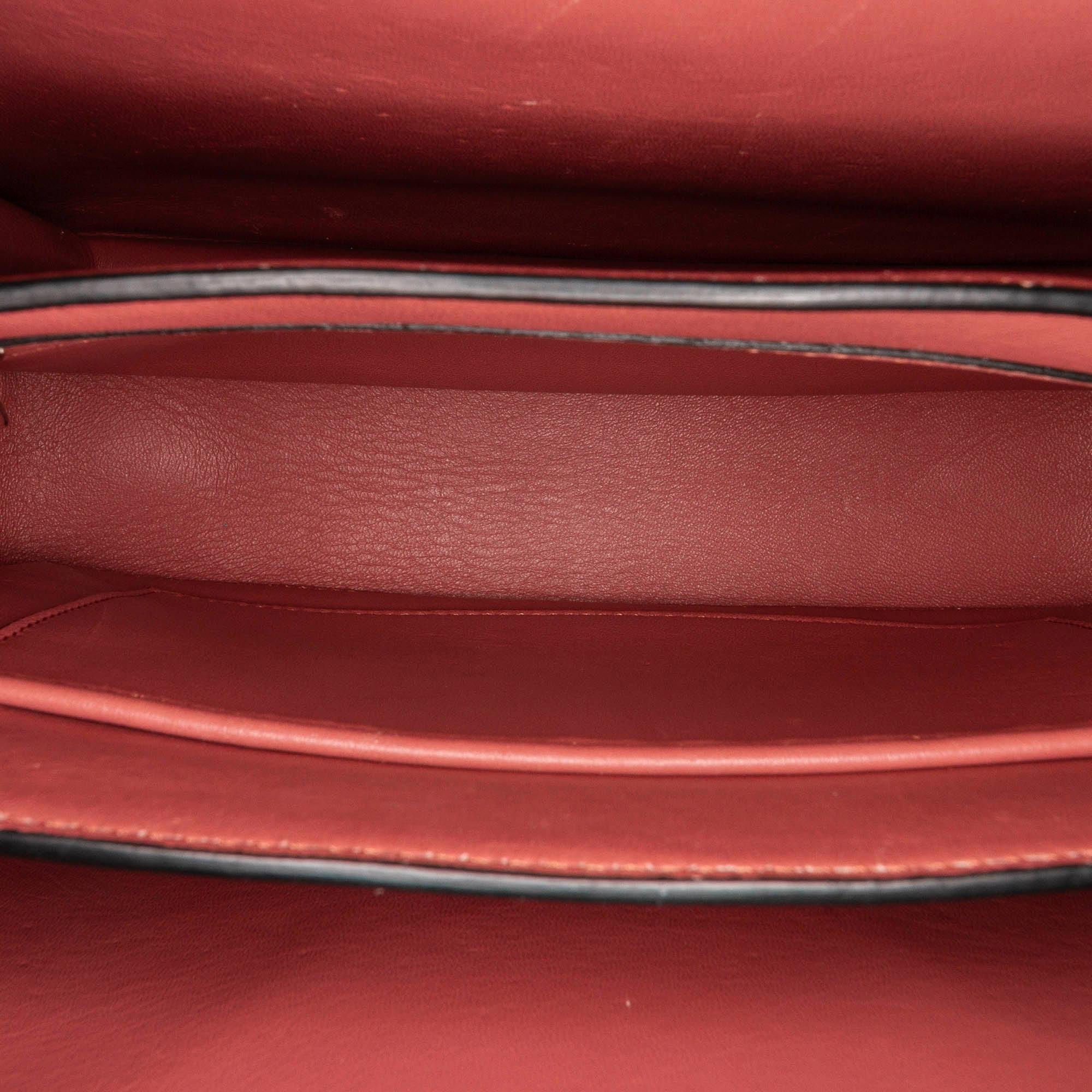 Valentino Rockstud Leather Satchel (SHG-33796)