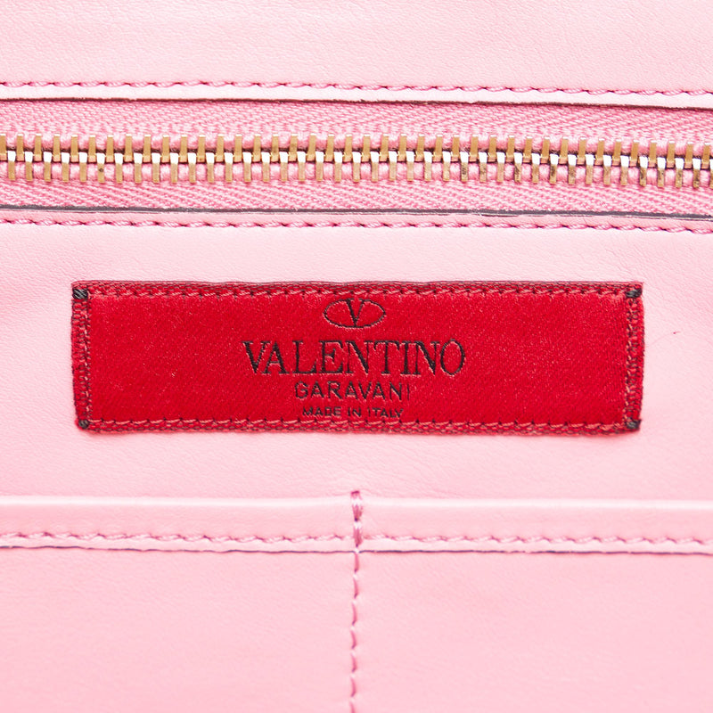 Valentino Rockstud Leather Satchel (SHG-KXZFp9)