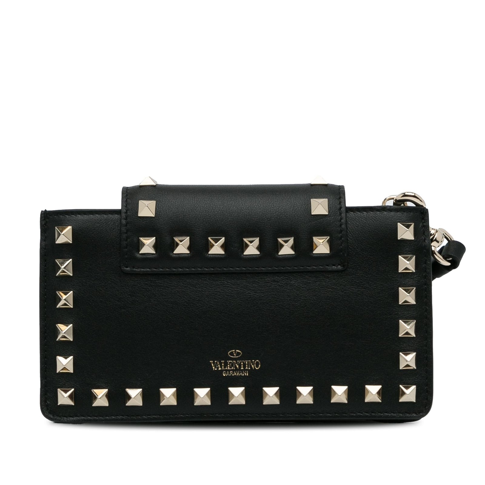 Valentino Rockstud Phone Case with Chain SHG JzyuXa LuxeDH