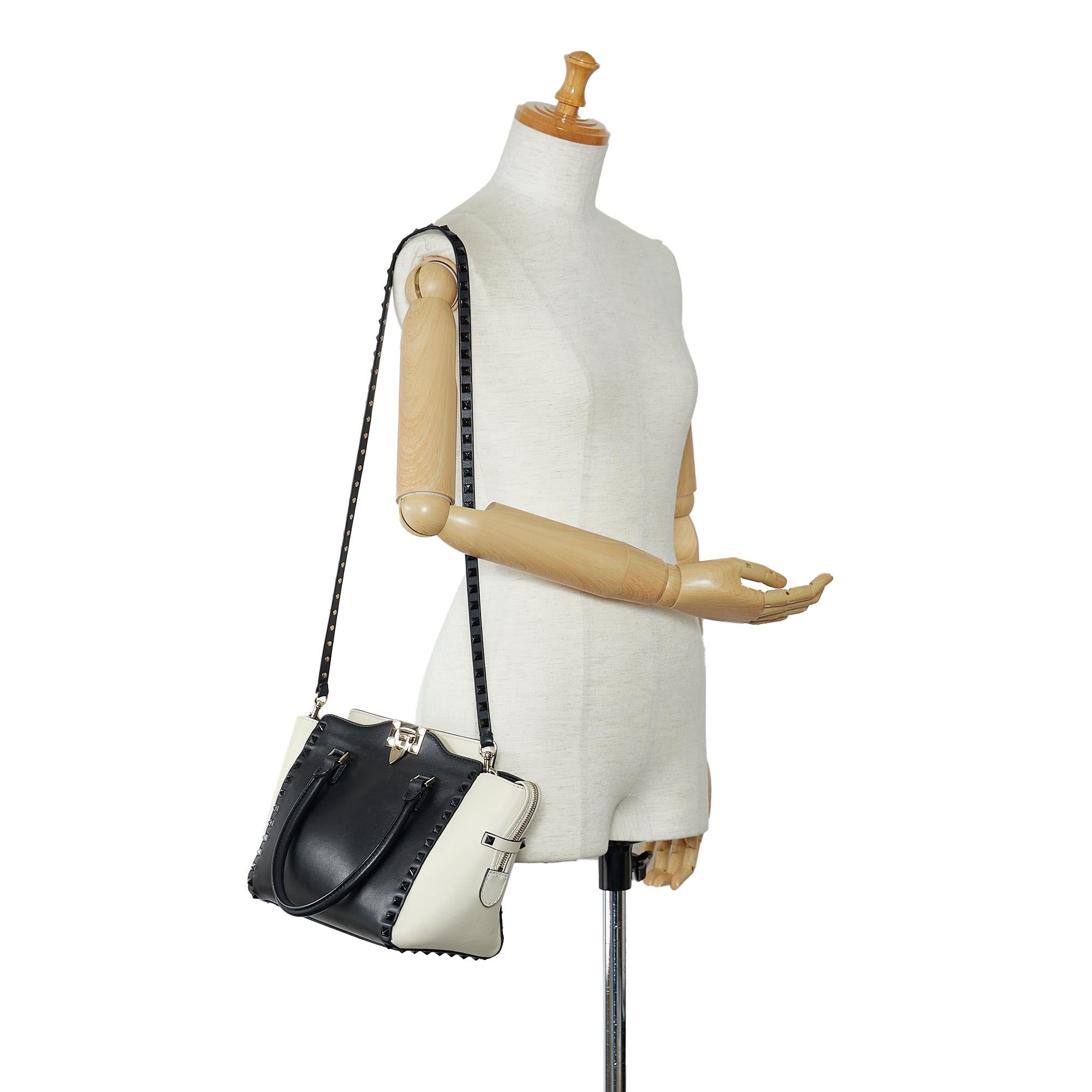 Valentino Rockstud Satchel (SHG-csBRe3)