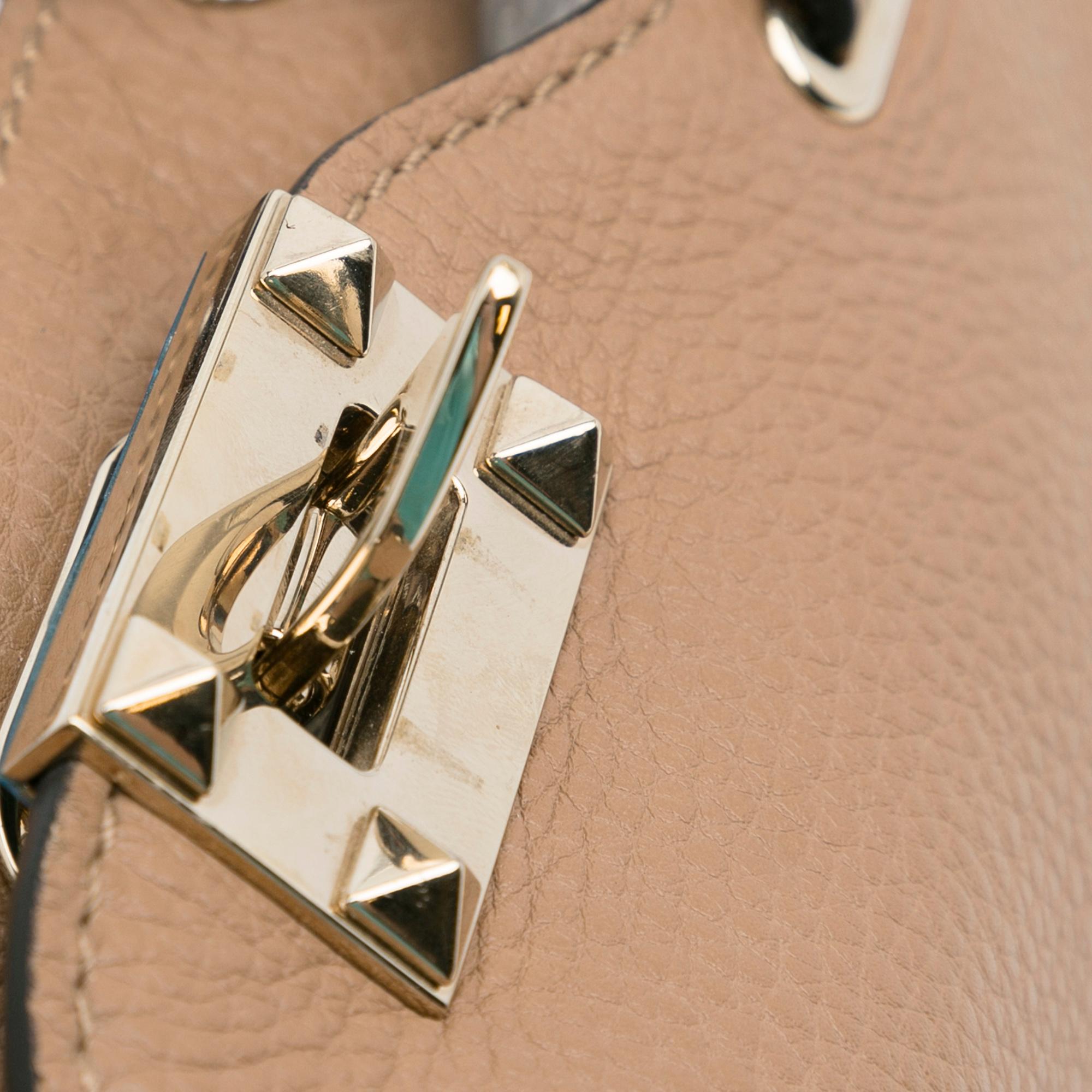 Valentino Rockstud Satchel (SHG-YjV9Es)