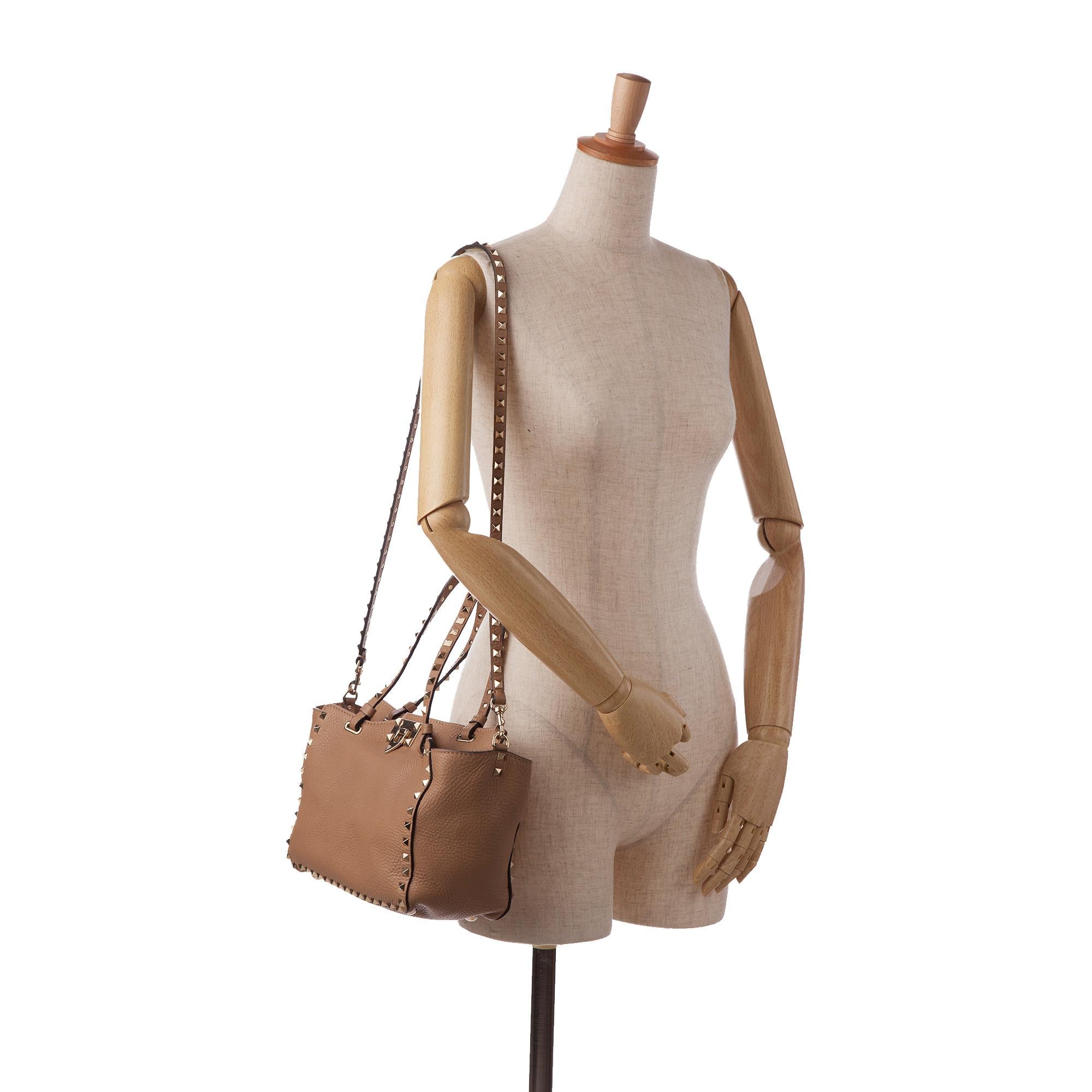 Valentino Rockstud Satchel (SHG-YjV9Es)