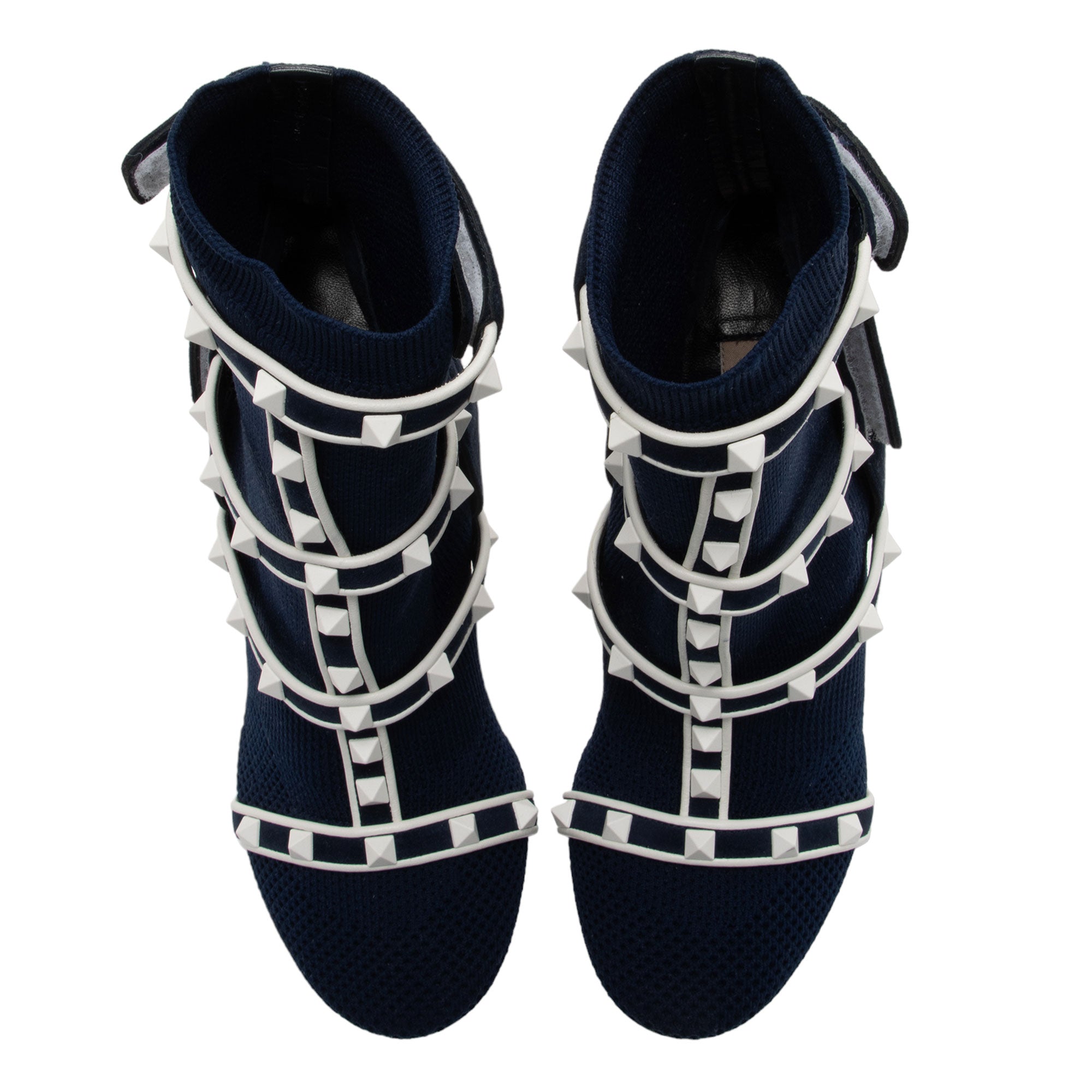 Valentino Rockstud Sock Boots - Size 6.5 / 36.5 (SHF-HbLTpP)