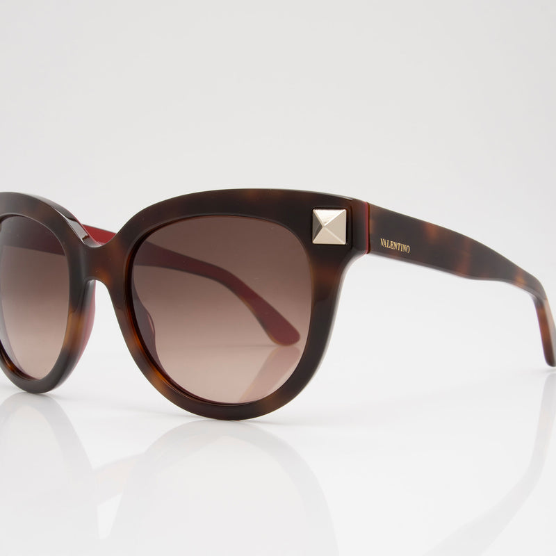 Valentino Rockstud Square Sunglasses (SHF-p1kJLL)